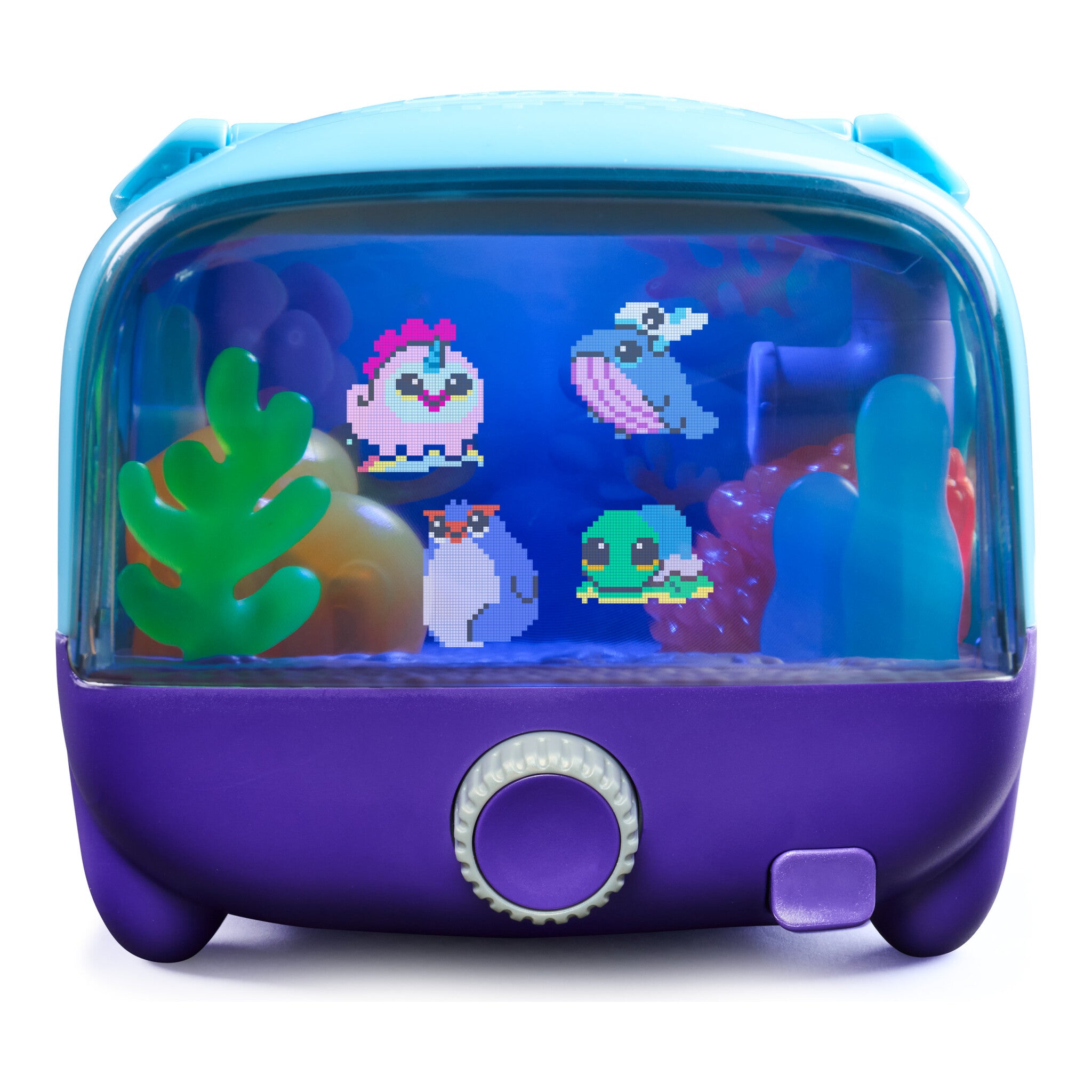 Bitzee Aquarium Interactive Digital Pet Tank with 30 Virtual Fish