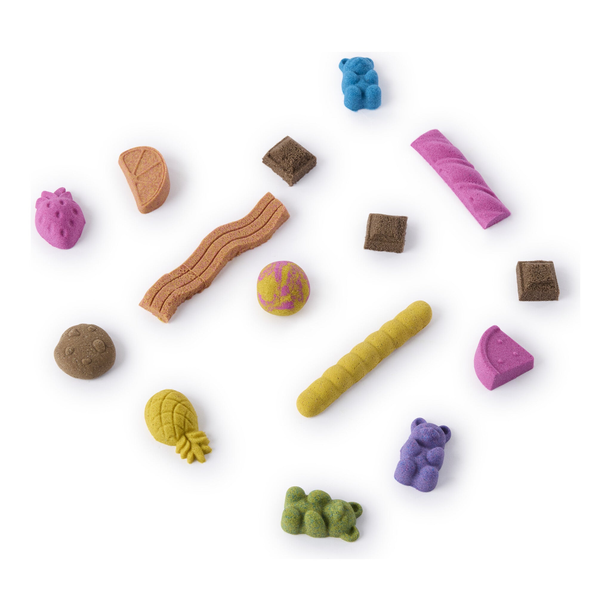 Kinetic Sand Sweet Station Sensory Play Set with 453g Sand