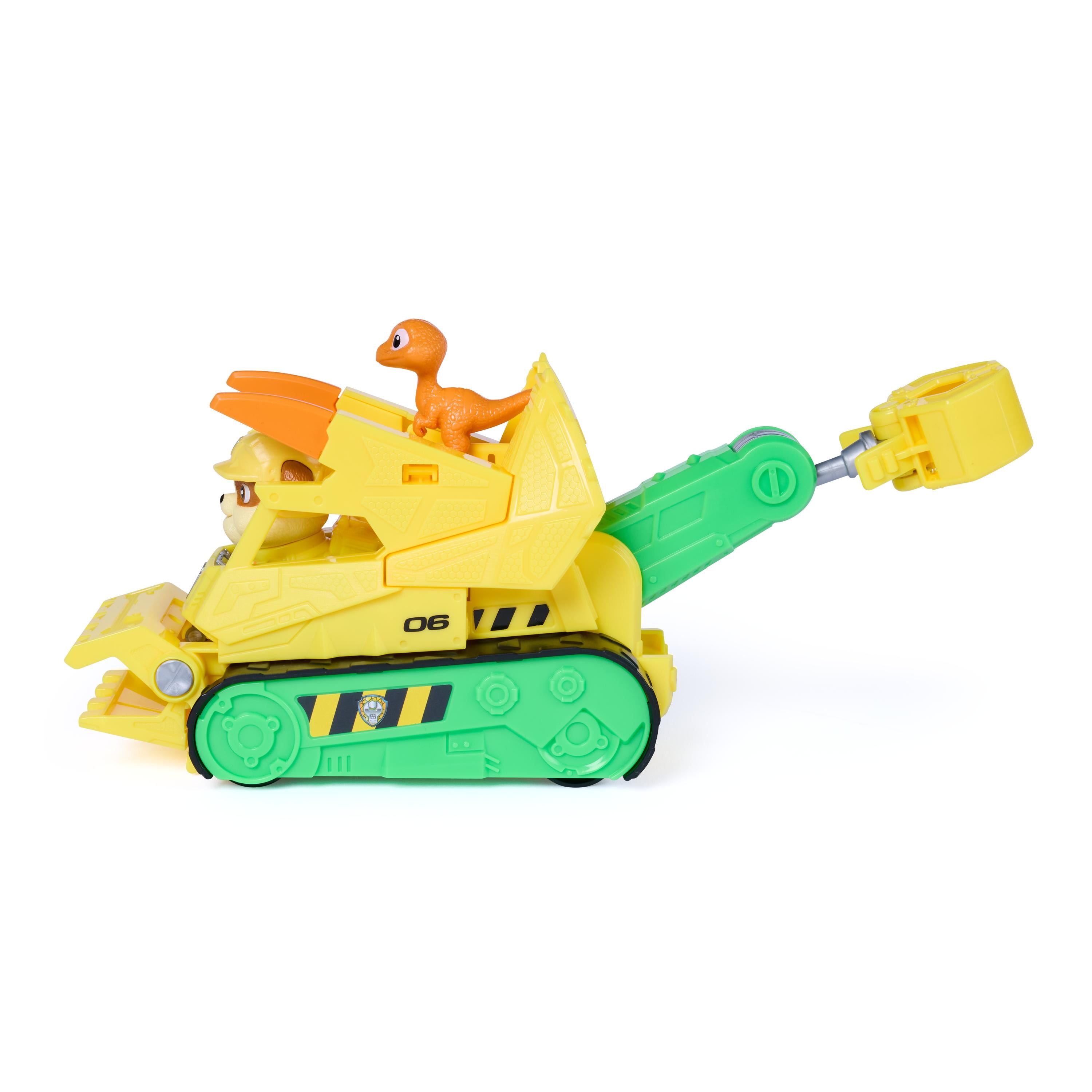 PAW Patrol The Dino Movie Rubble Dino Rescue Bulldozer