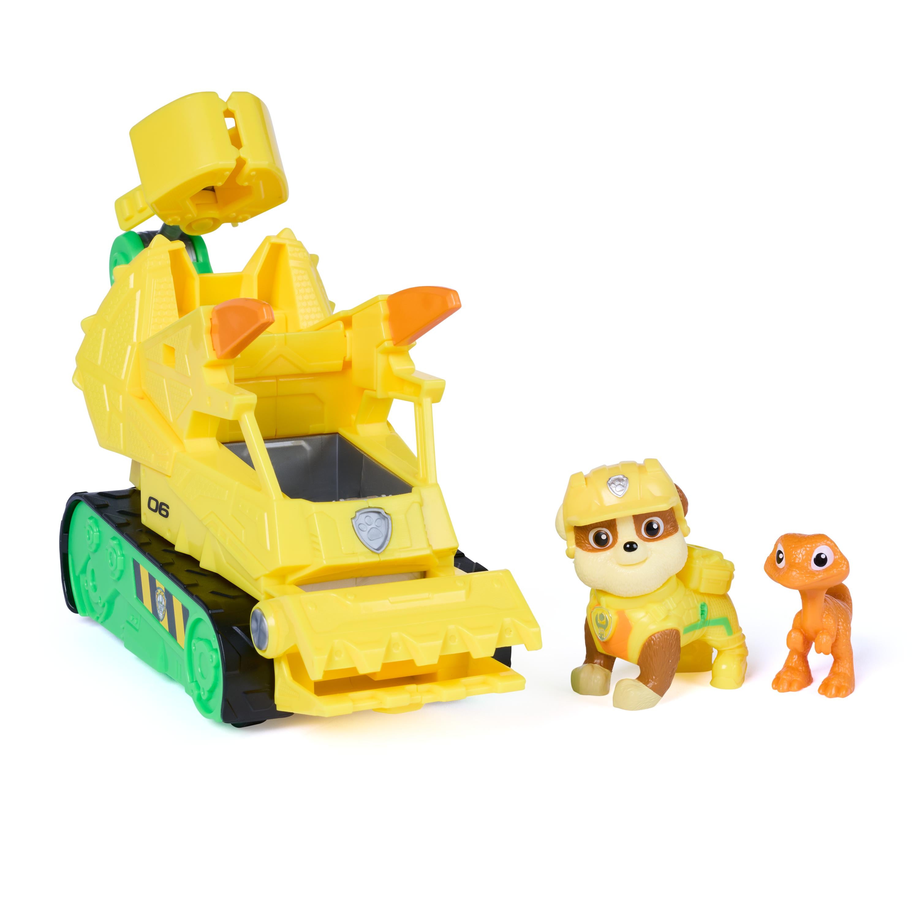 PAW Patrol The Dino Movie Rubble Dino Rescue Bulldozer