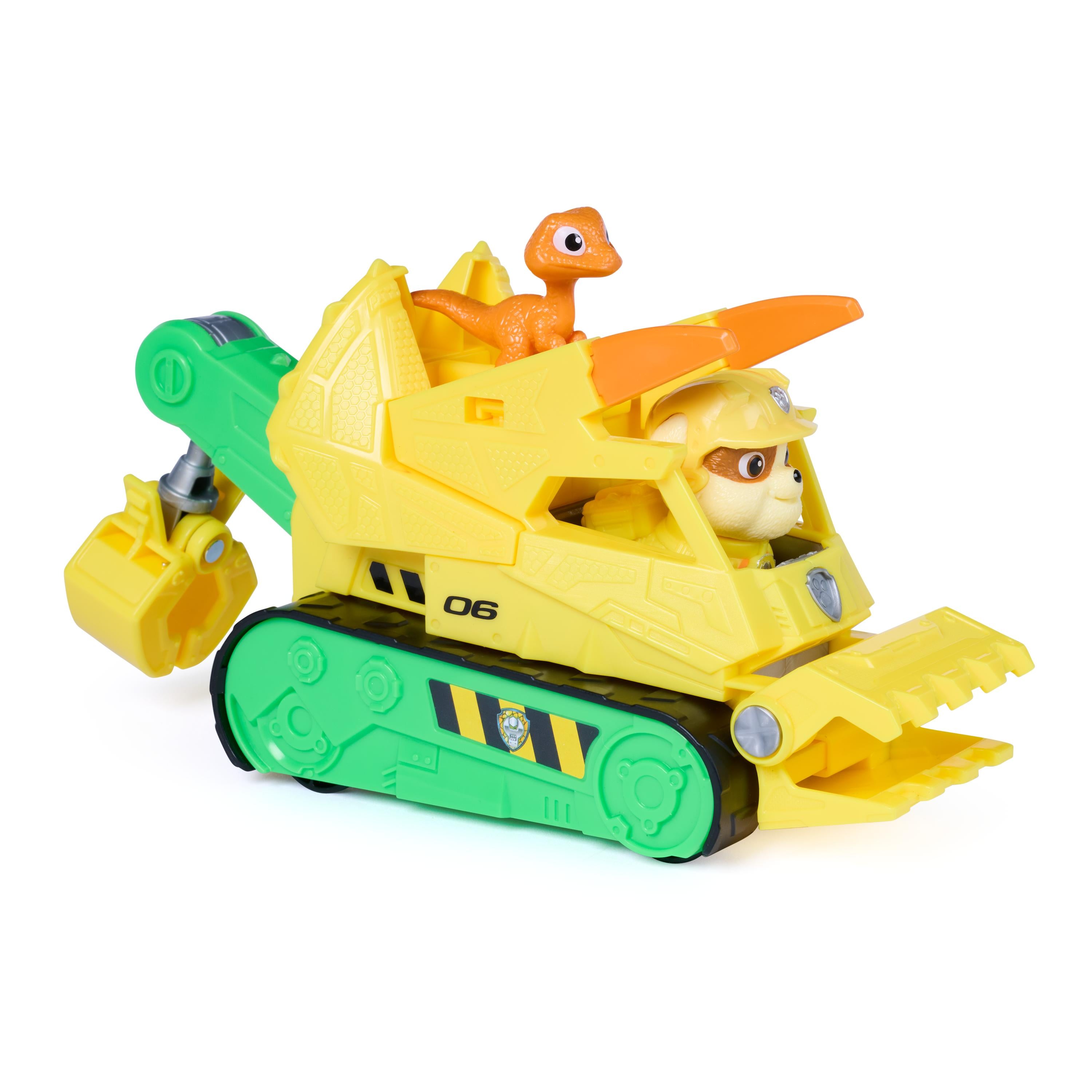 PAW Patrol The Dino Movie Rubble Dino Rescue Bulldozer
