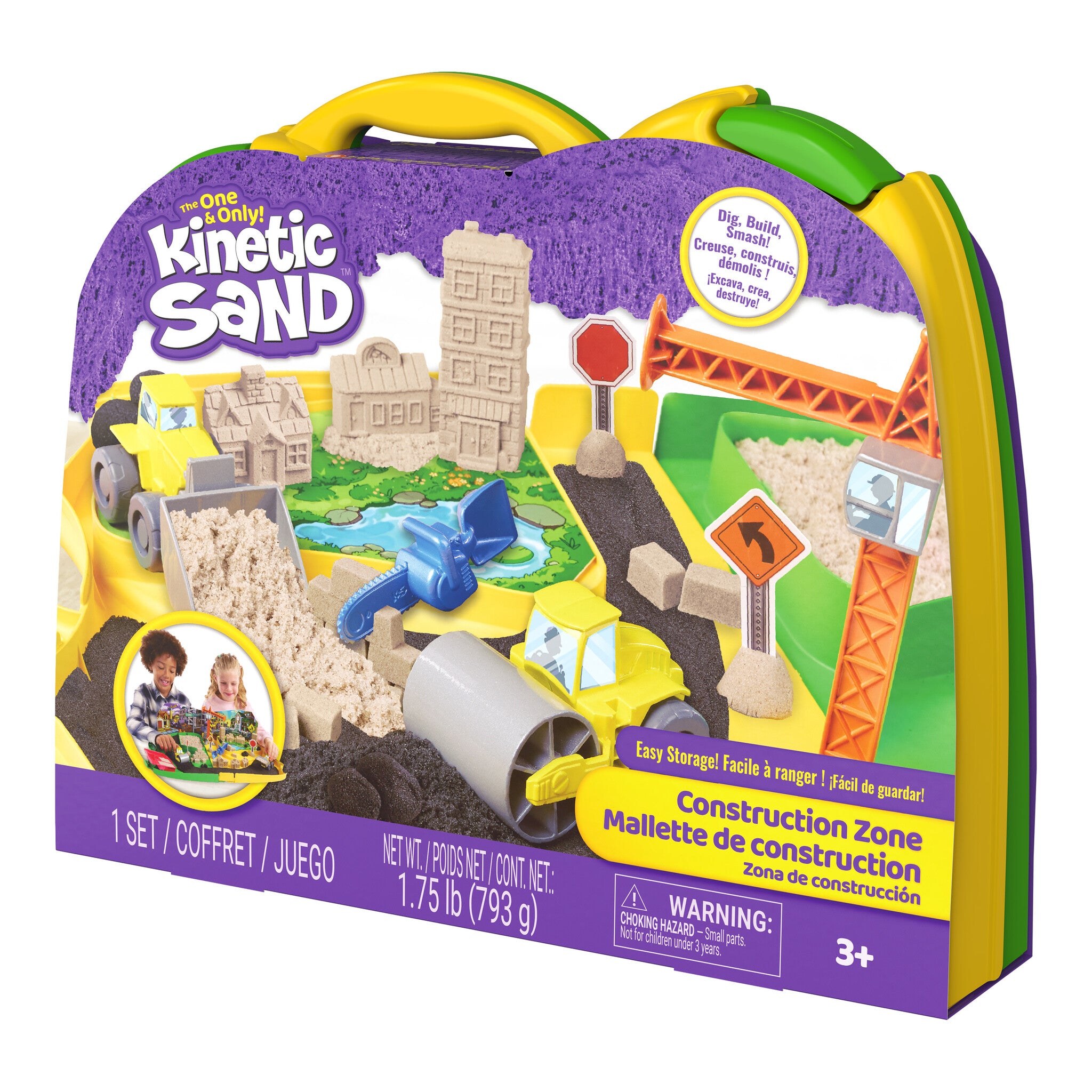 Kinetic Sand Construction Zone Playset