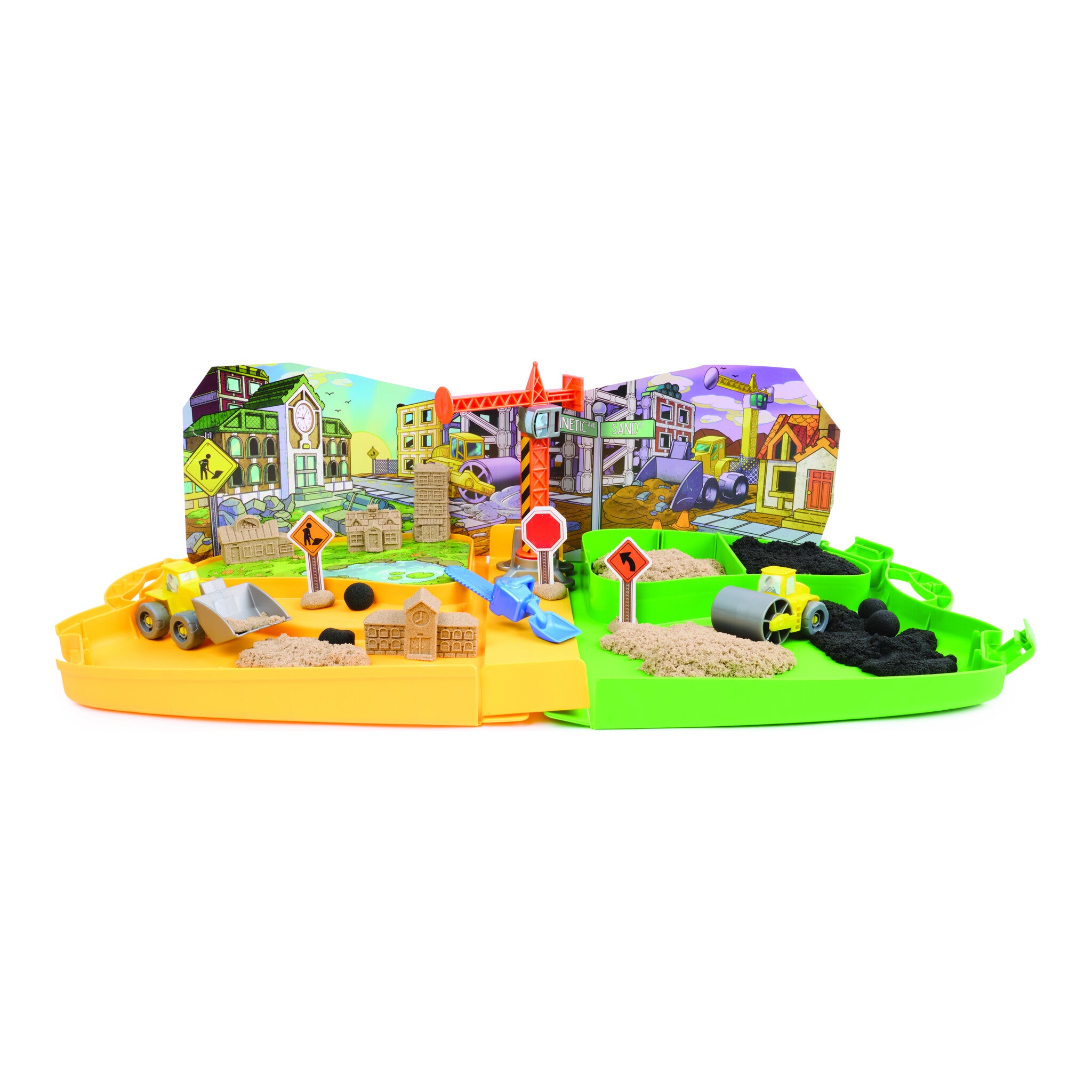 Kinetic Sand Construction Zone Playset