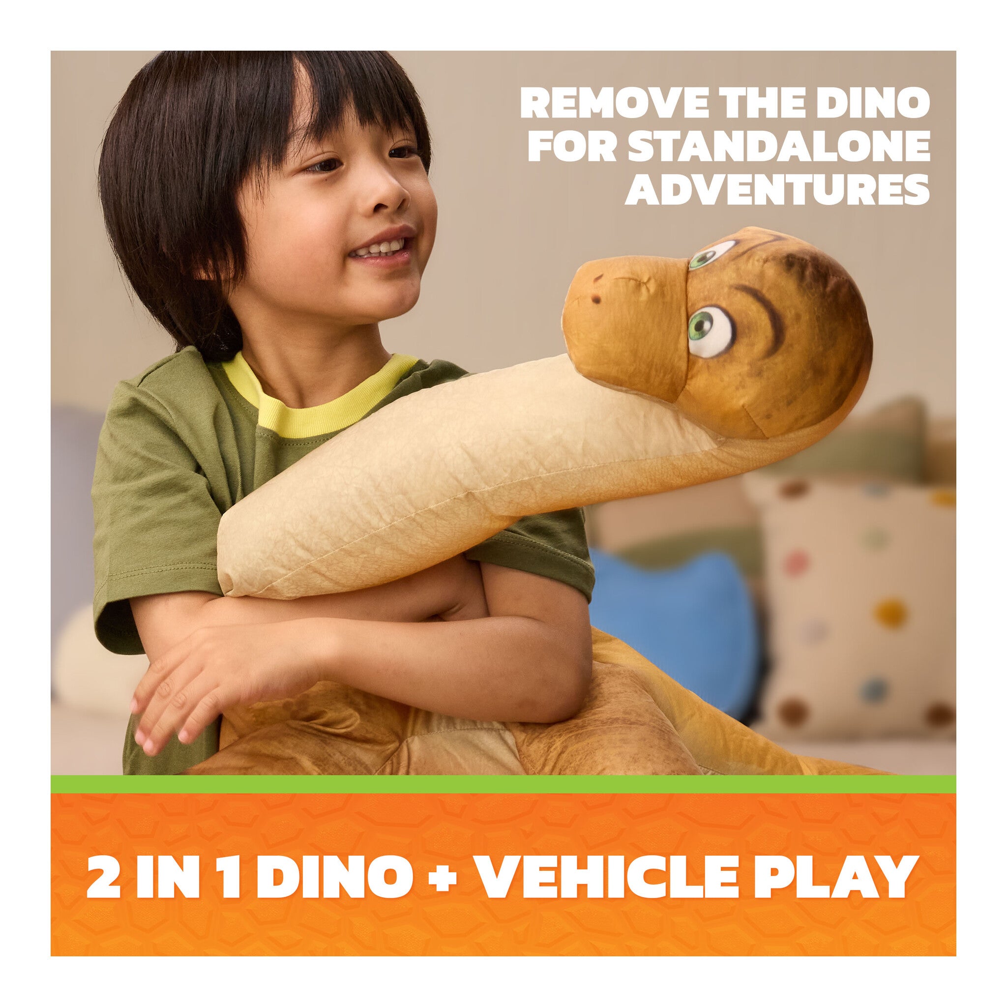 PAW Patrol Megasaurus Dino Vehicle with Inflatable Dinosaur and Rocky