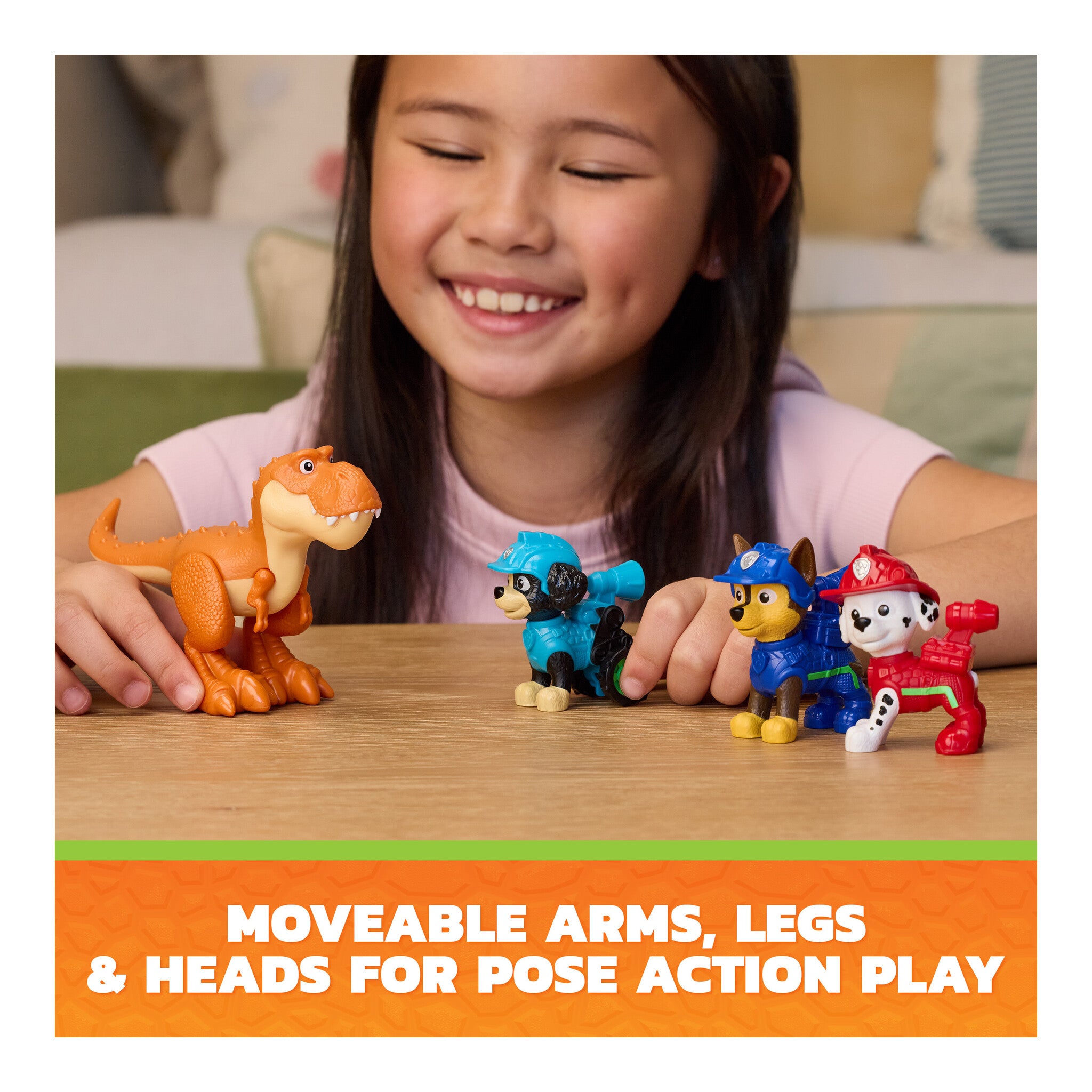 PAW Patrol: The Dino Movie Dino Adventure Pack 6-Figure Set
