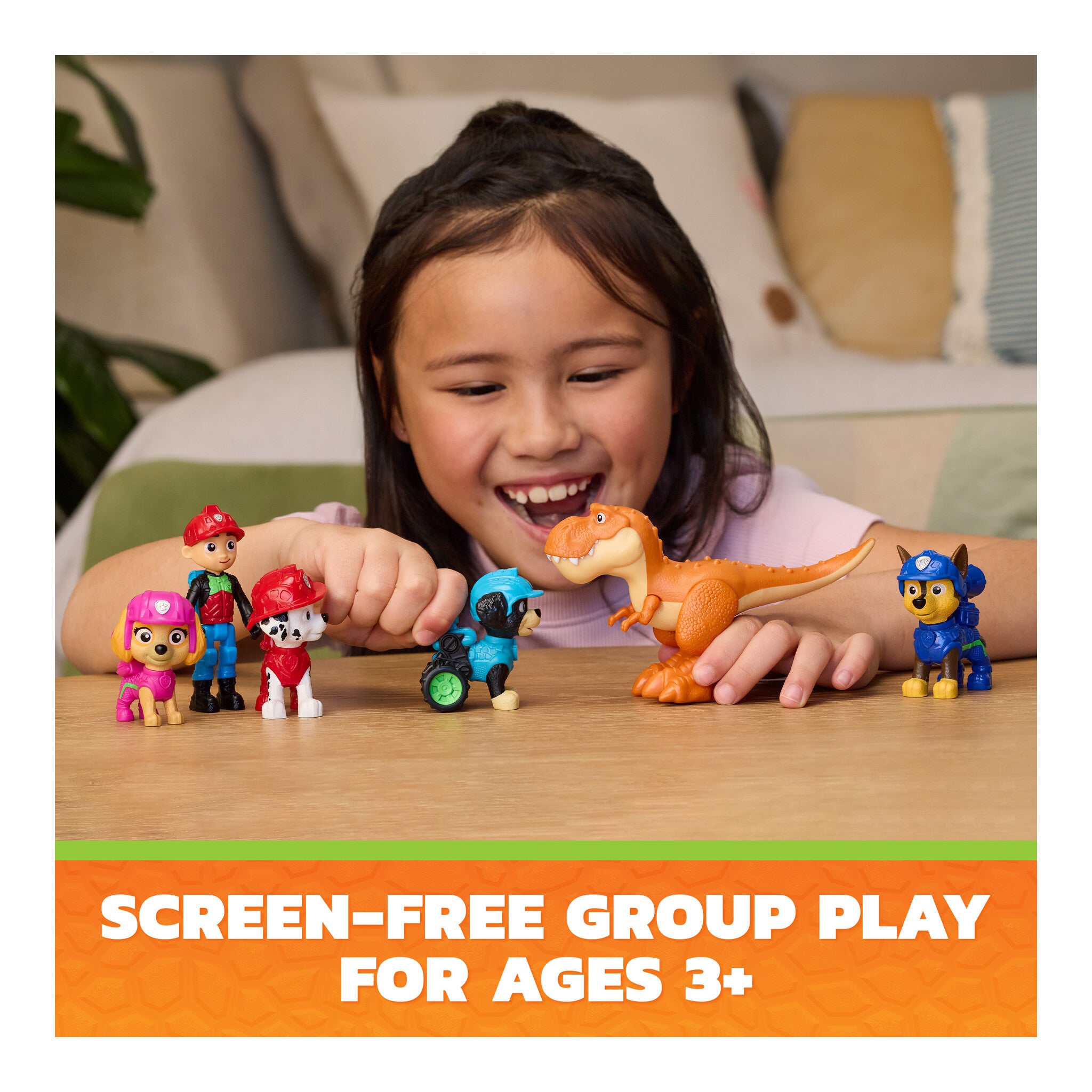 PAW Patrol: The Dino Movie Dino Adventure Pack 6-Figure Set