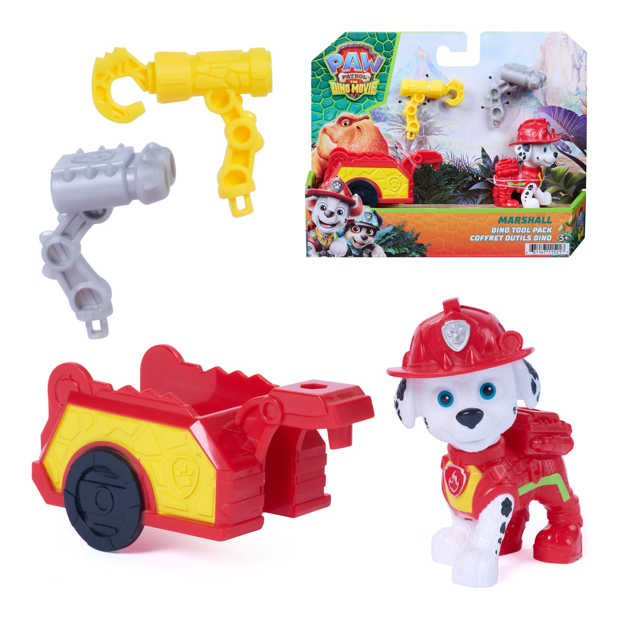 PAW Patrol: The Dino Movie Marshall Dino Tool Pack