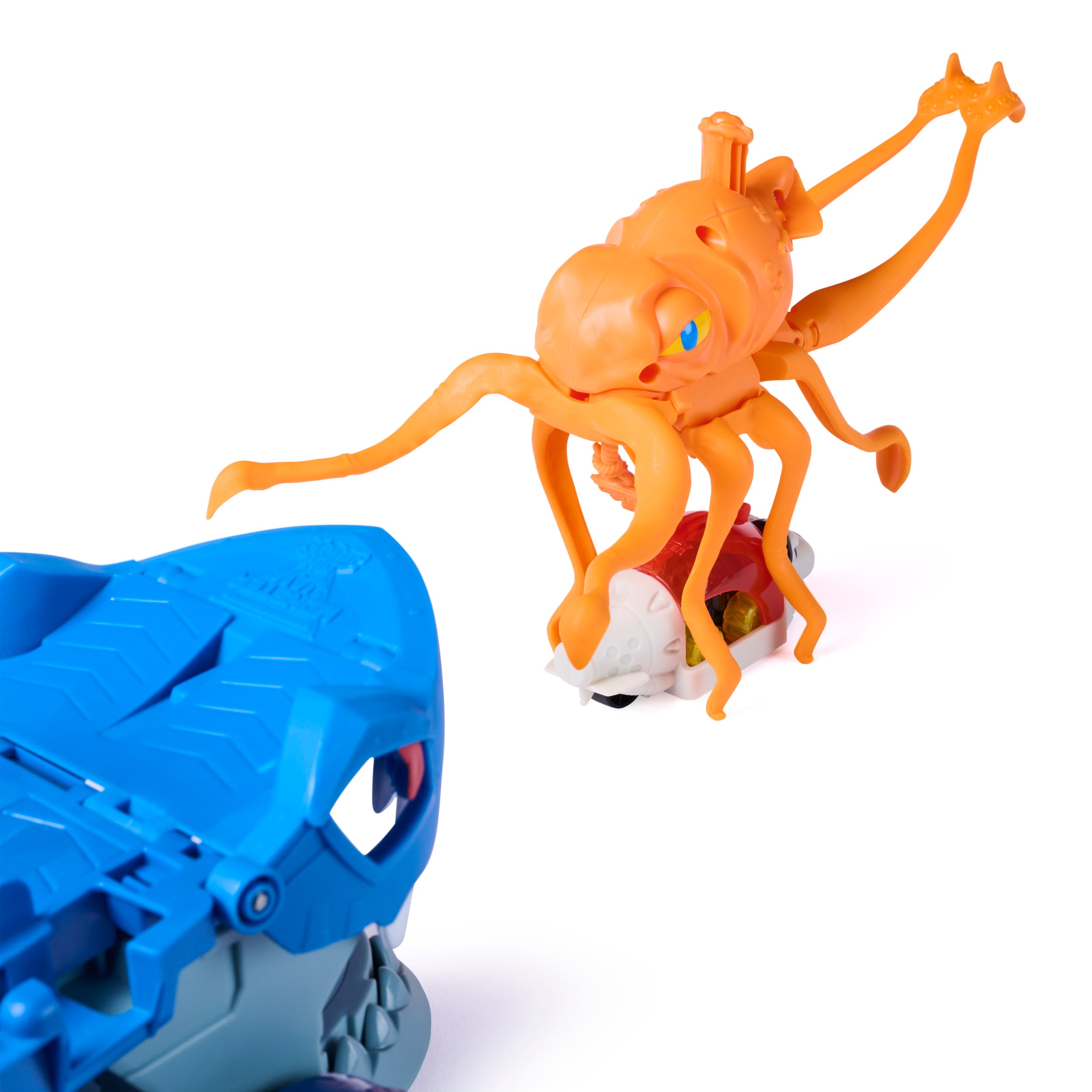 Monster Jam Mini Jams Megalodon Carrier Playset