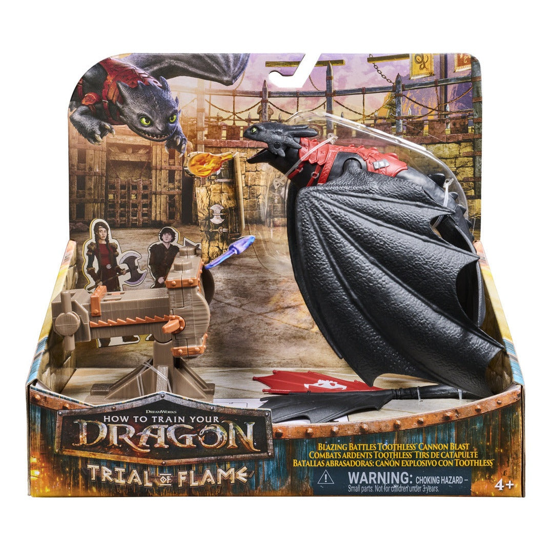 DreamWorks Dragons Toothless Cannon Blast Playset