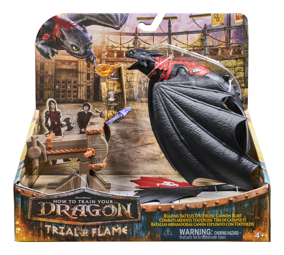DreamWorks Dragons Toothless Cannon Blast Playset