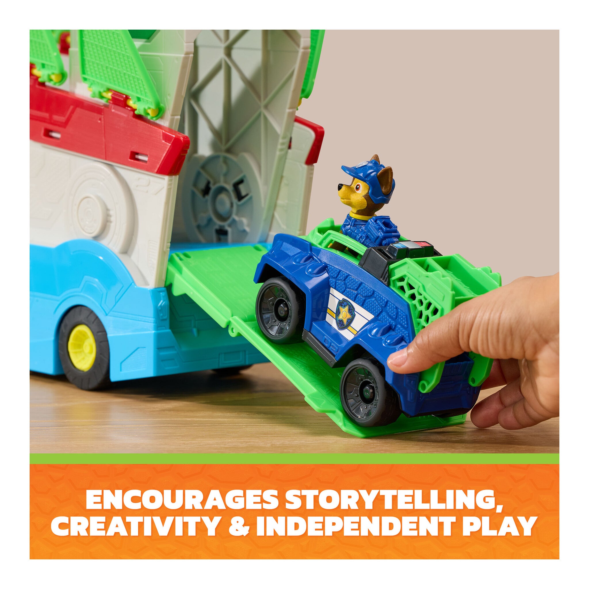 PAW Patrol The Dino Movie Dino Mobile Headquarters Playset