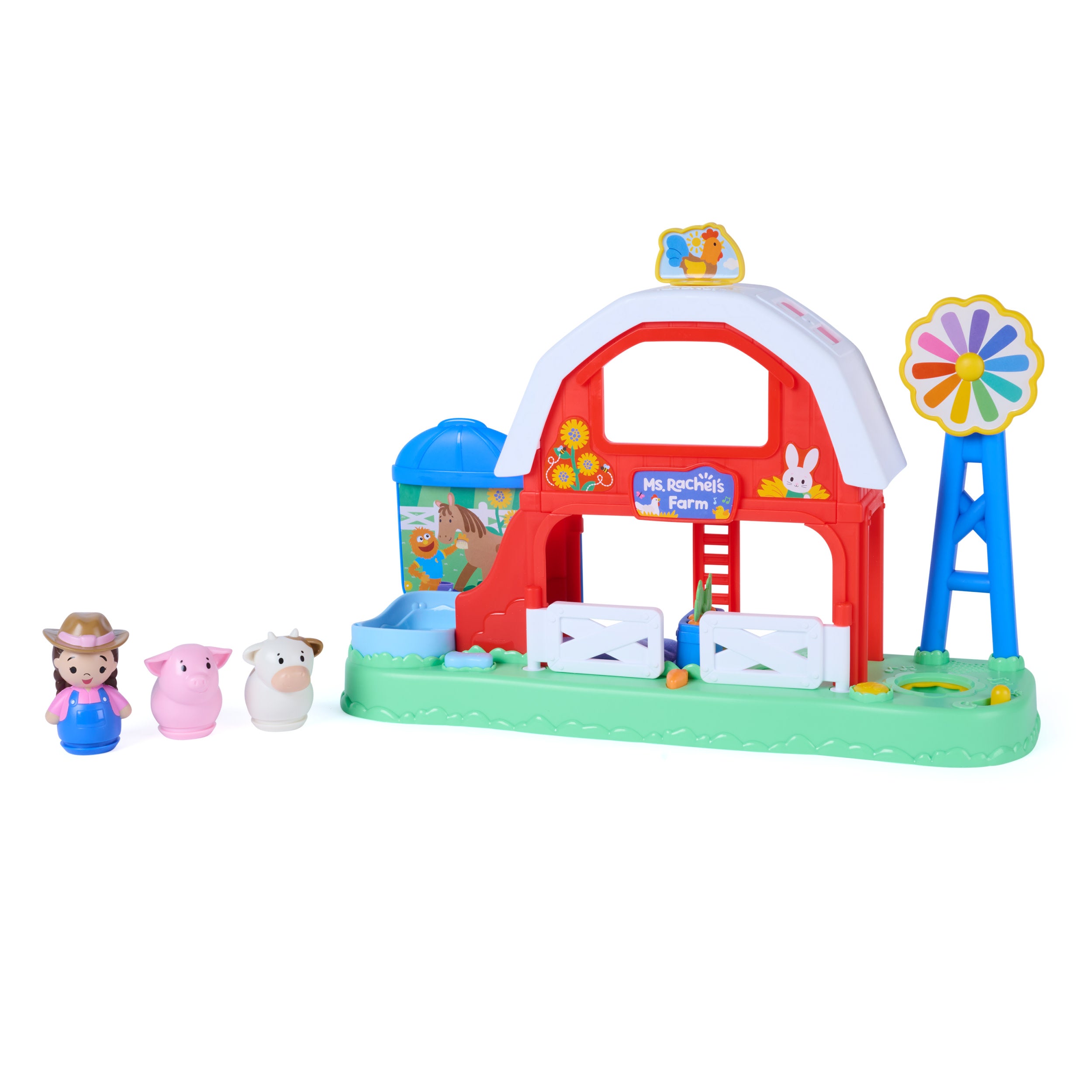 Ms. Rachel My First Learning Farm Playset with Songs and Animal Figures