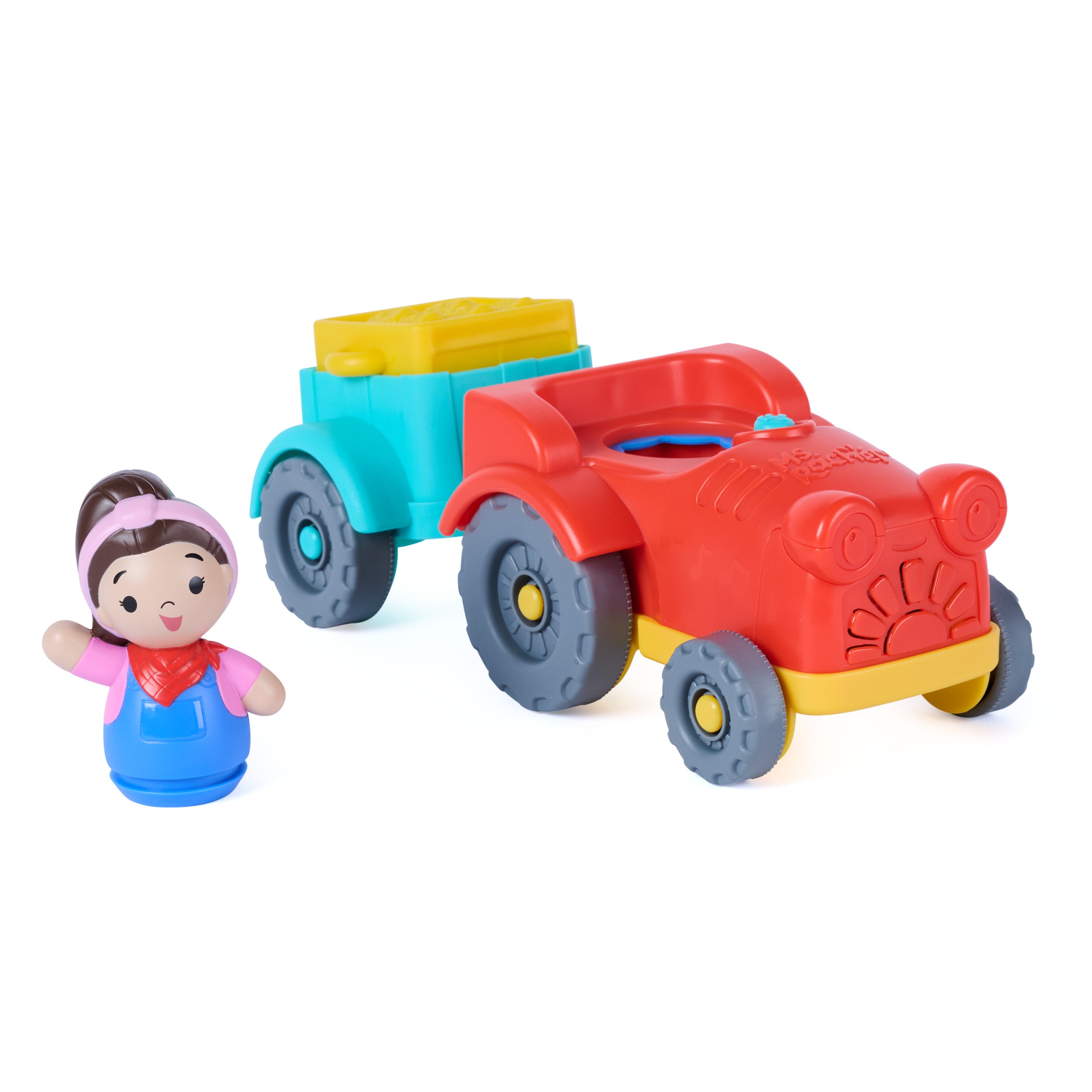 Ms. Rachel Sing & Learn Tractor with Sounds, Trailer and Figure