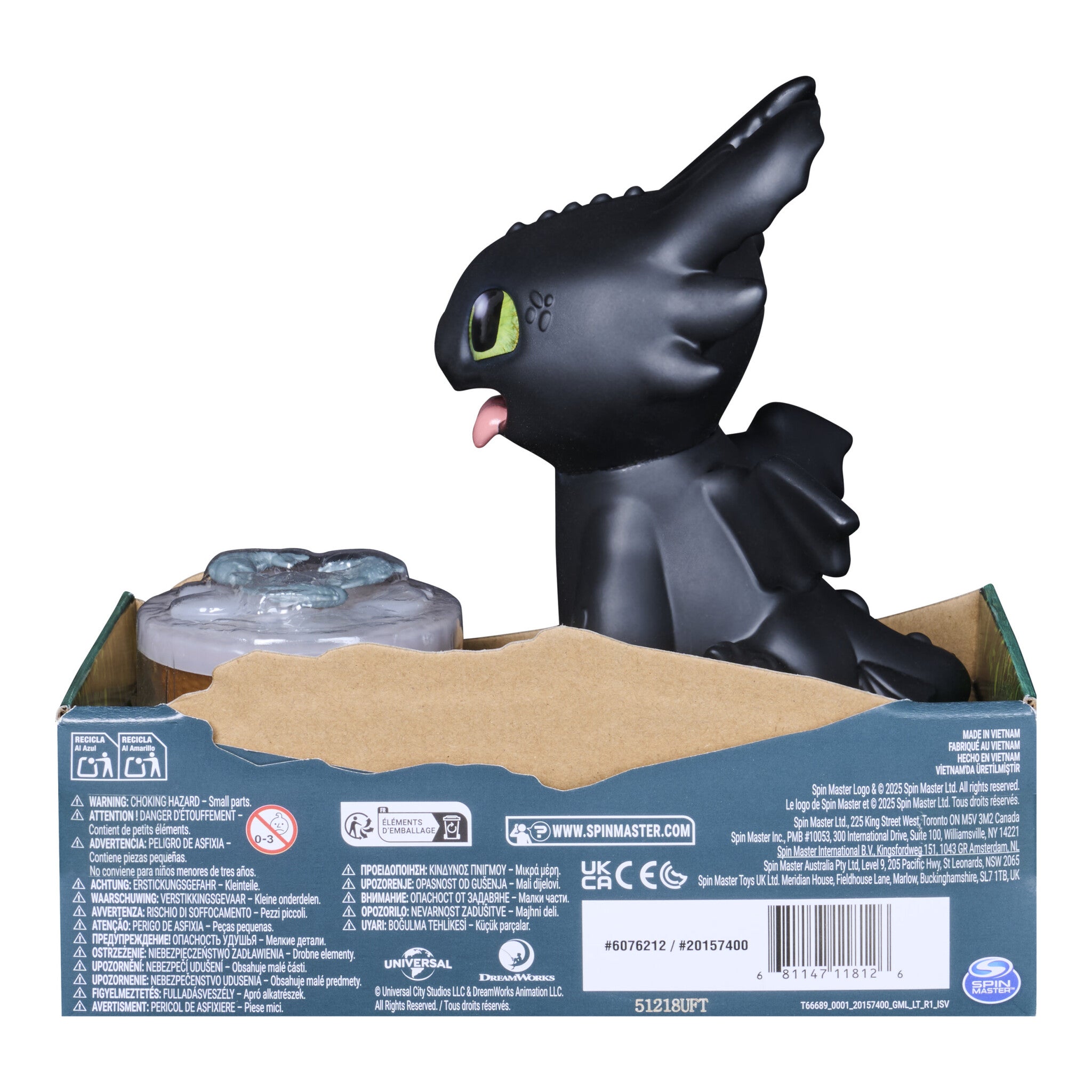 DreamWorks Dragons Fish Feeding Toothless Interactive Toy