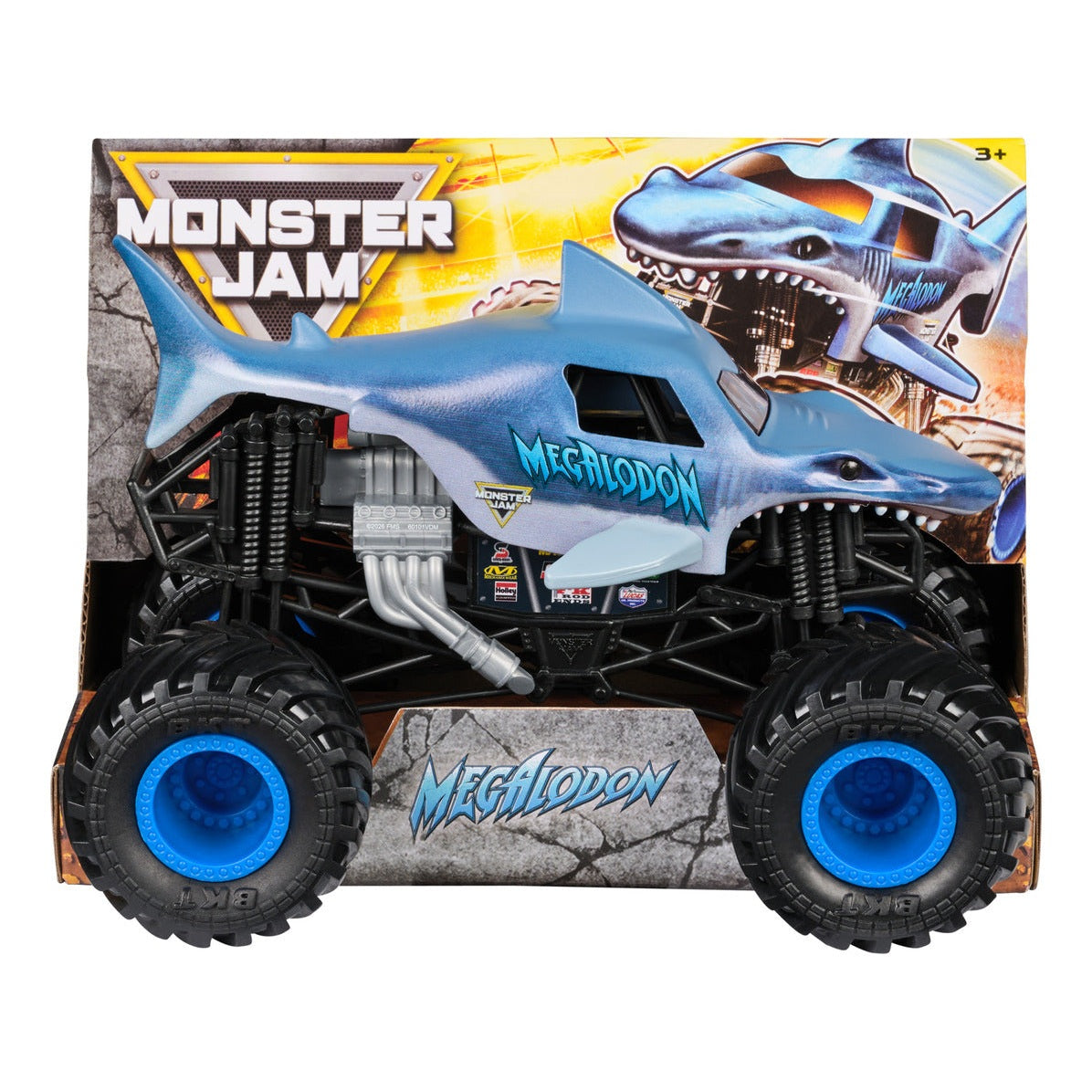 Monster Jam Megalodon 1:24 Die-Cast Monster Truck