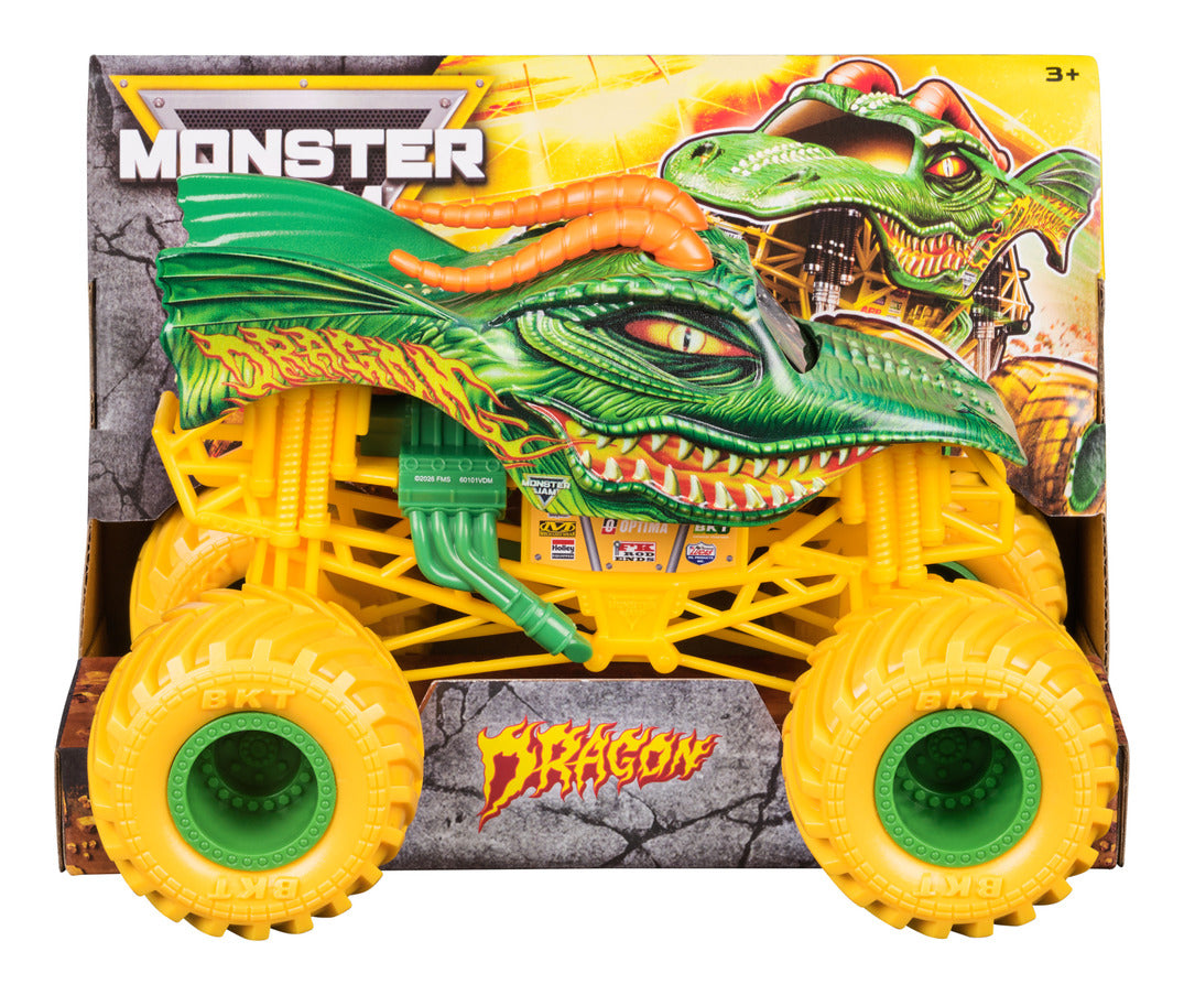 Monster Jam Dragon 1:24 Die-Cast Monster Truck