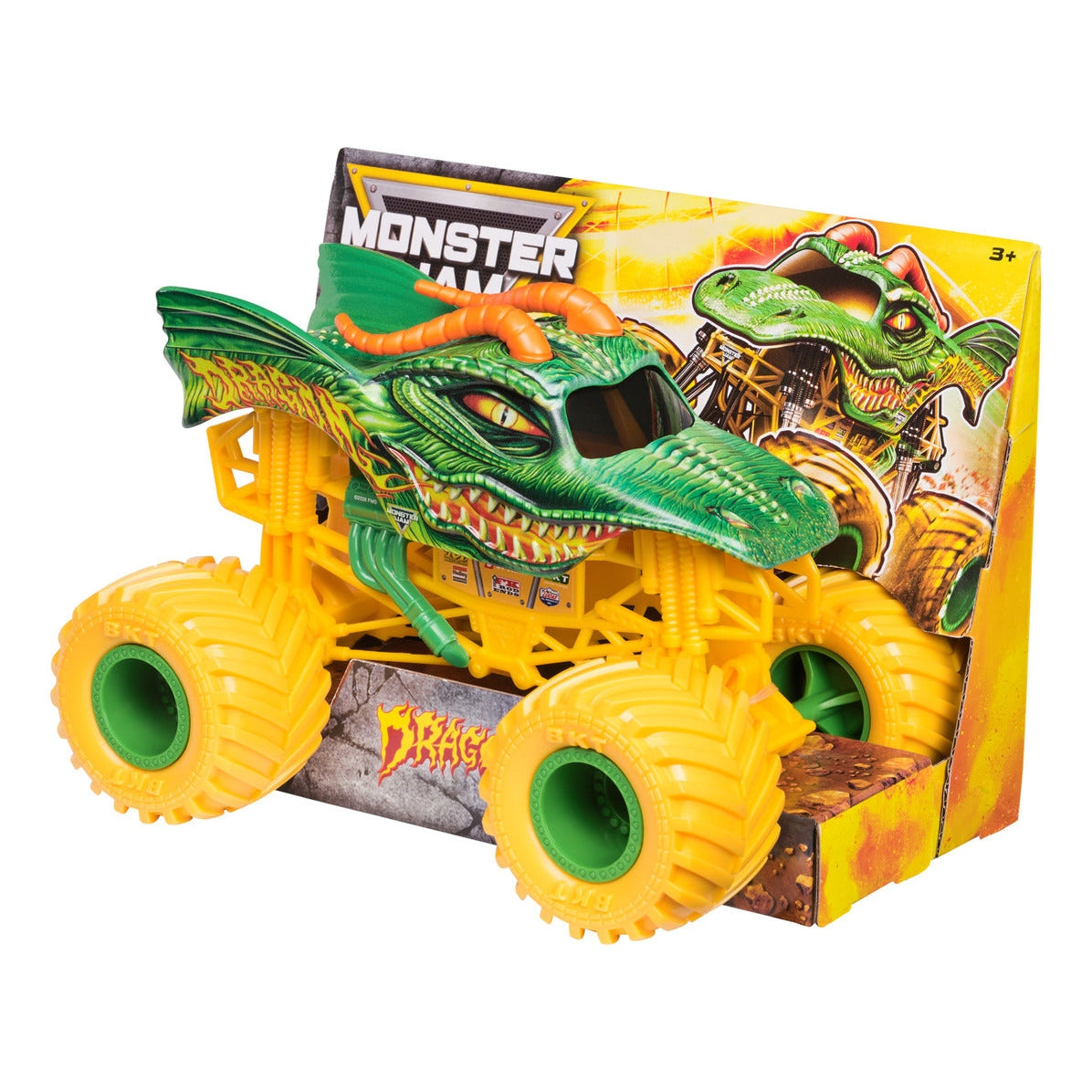 Monster Jam Dragon 1:24 Die-Cast Monster Truck