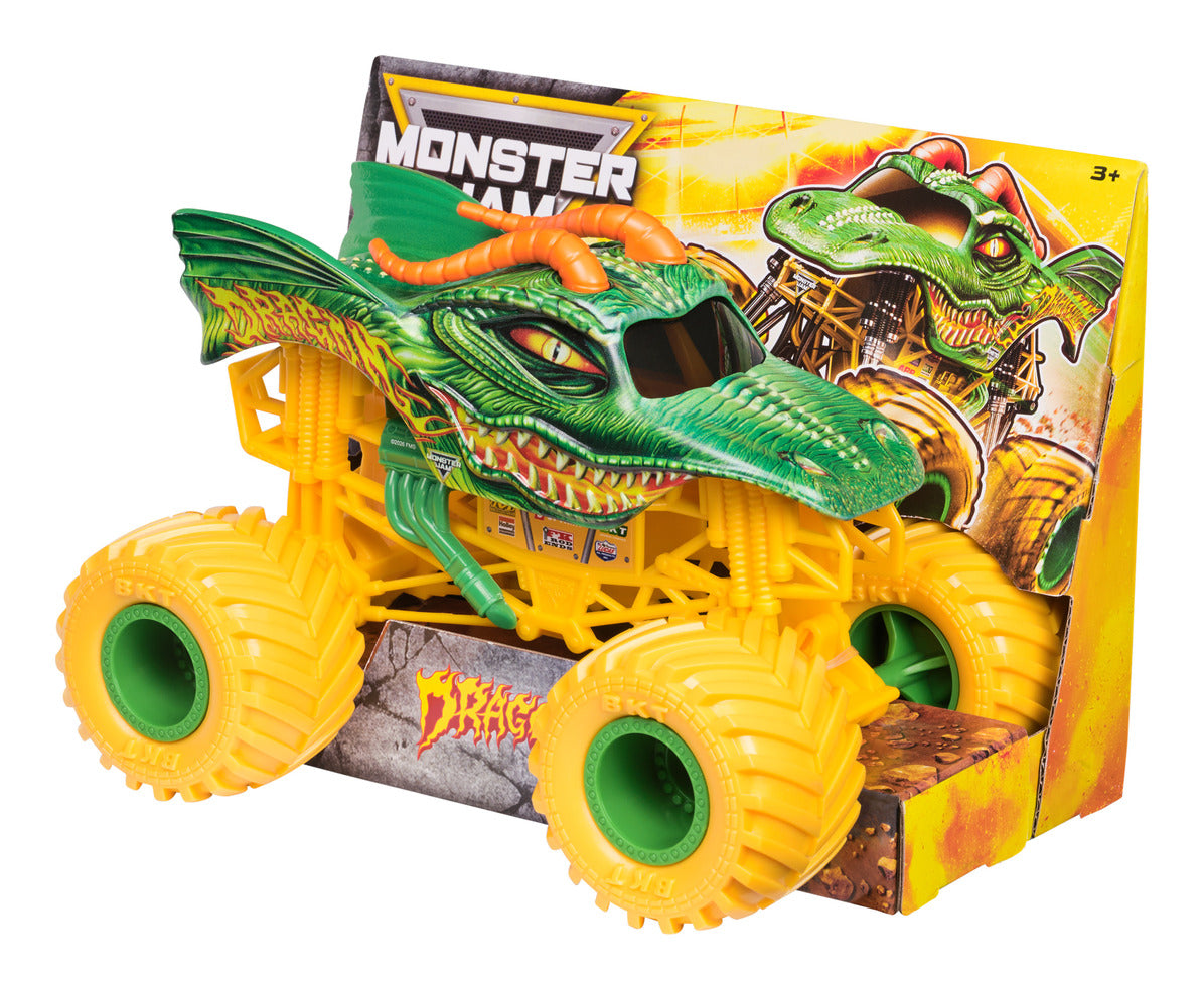 Monster Jam Dragon 1:24 Die-Cast Monster Truck