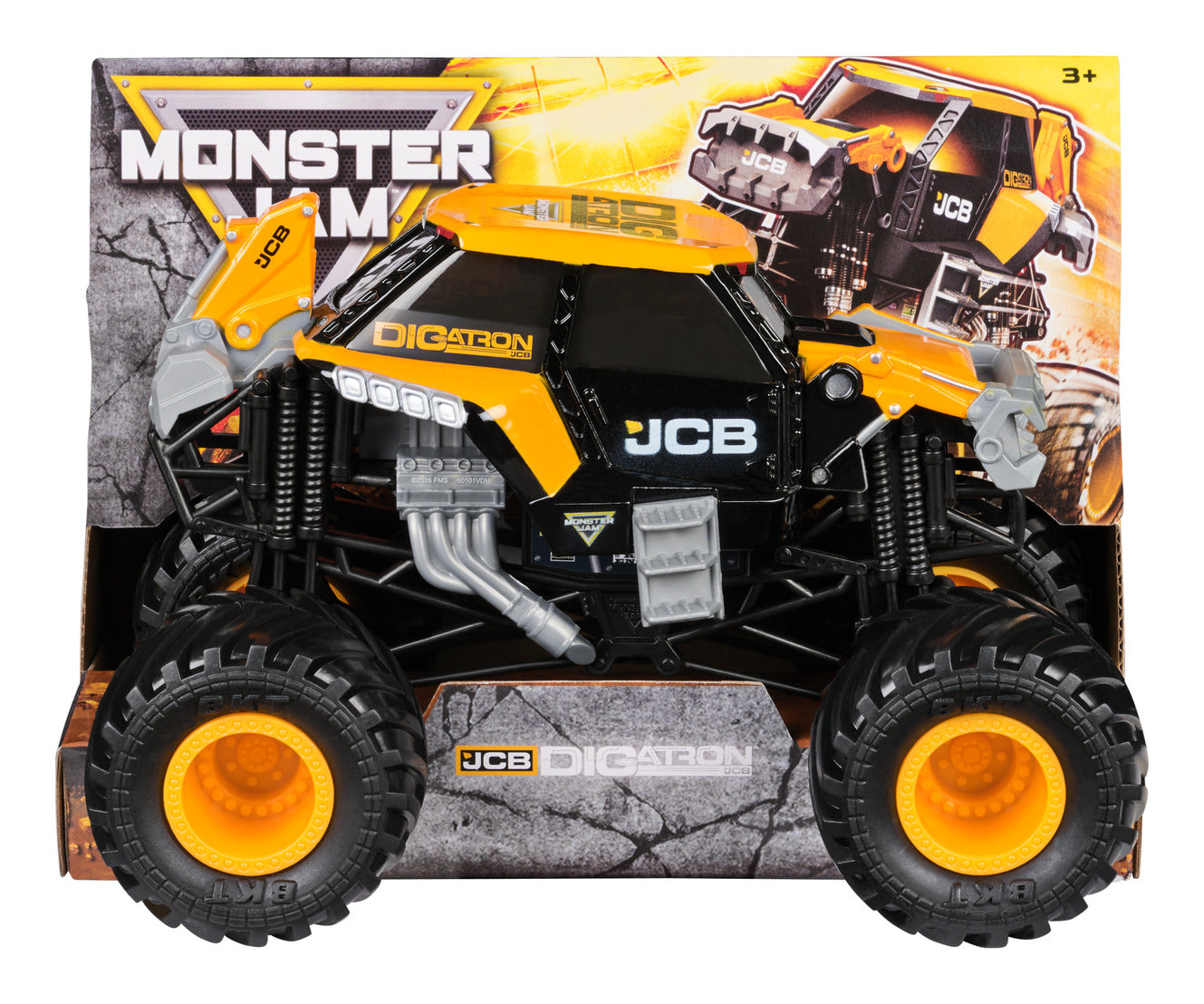 Monster Jam JCB DIGatron 1:24 Die-Cast Monster Truck