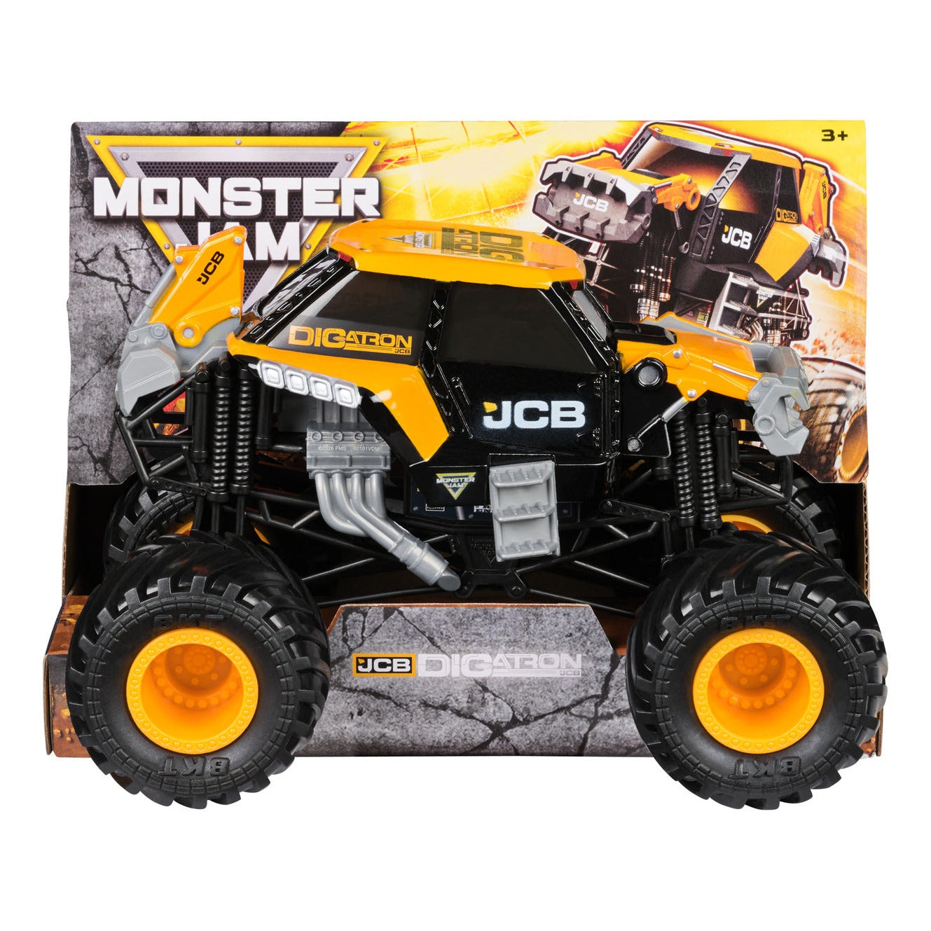 Monster Jam JCB DIGatron 1:24 Die-Cast Monster Truck