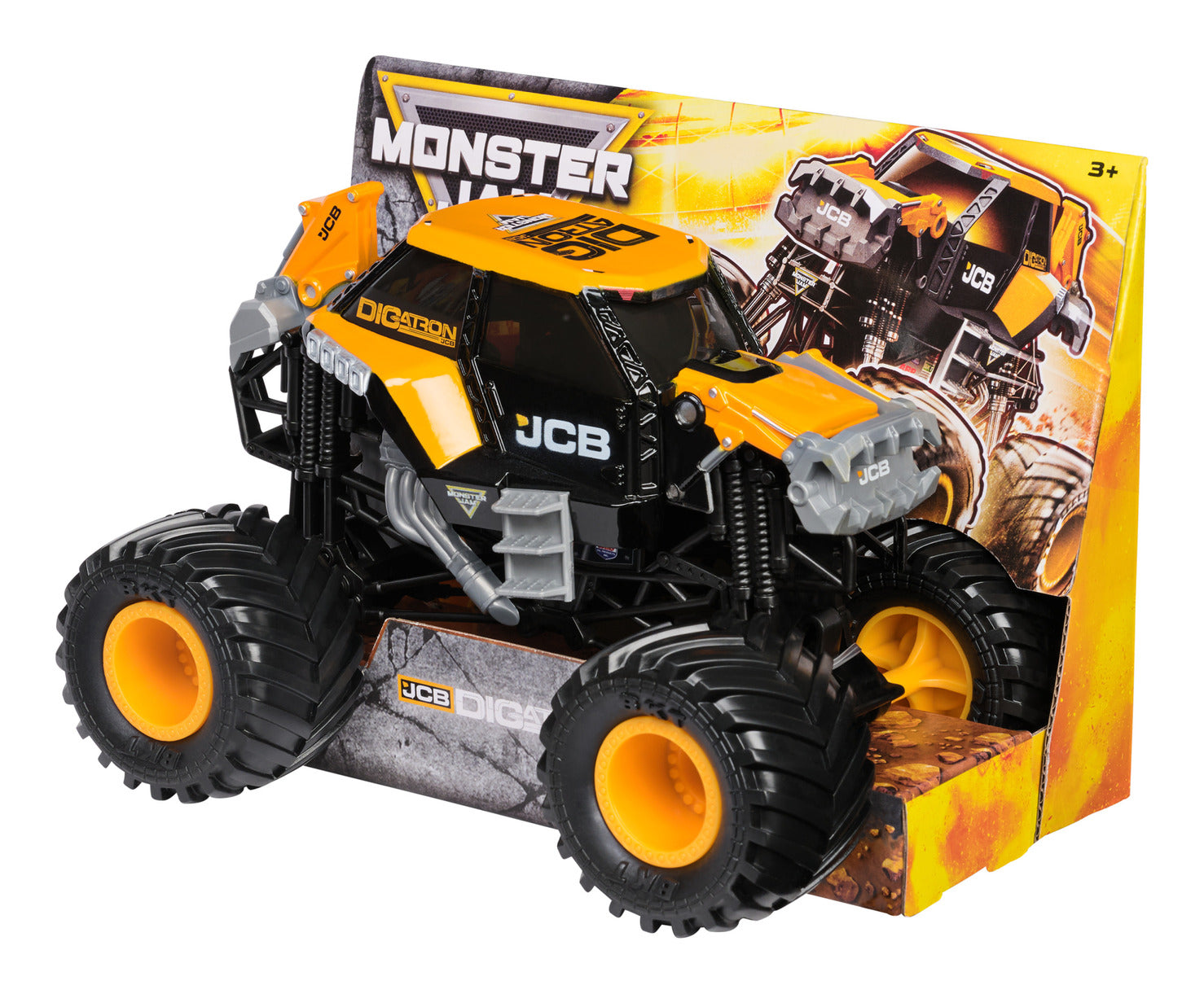 Monster Jam JCB DIGatron 1:24 Die-Cast Monster Truck