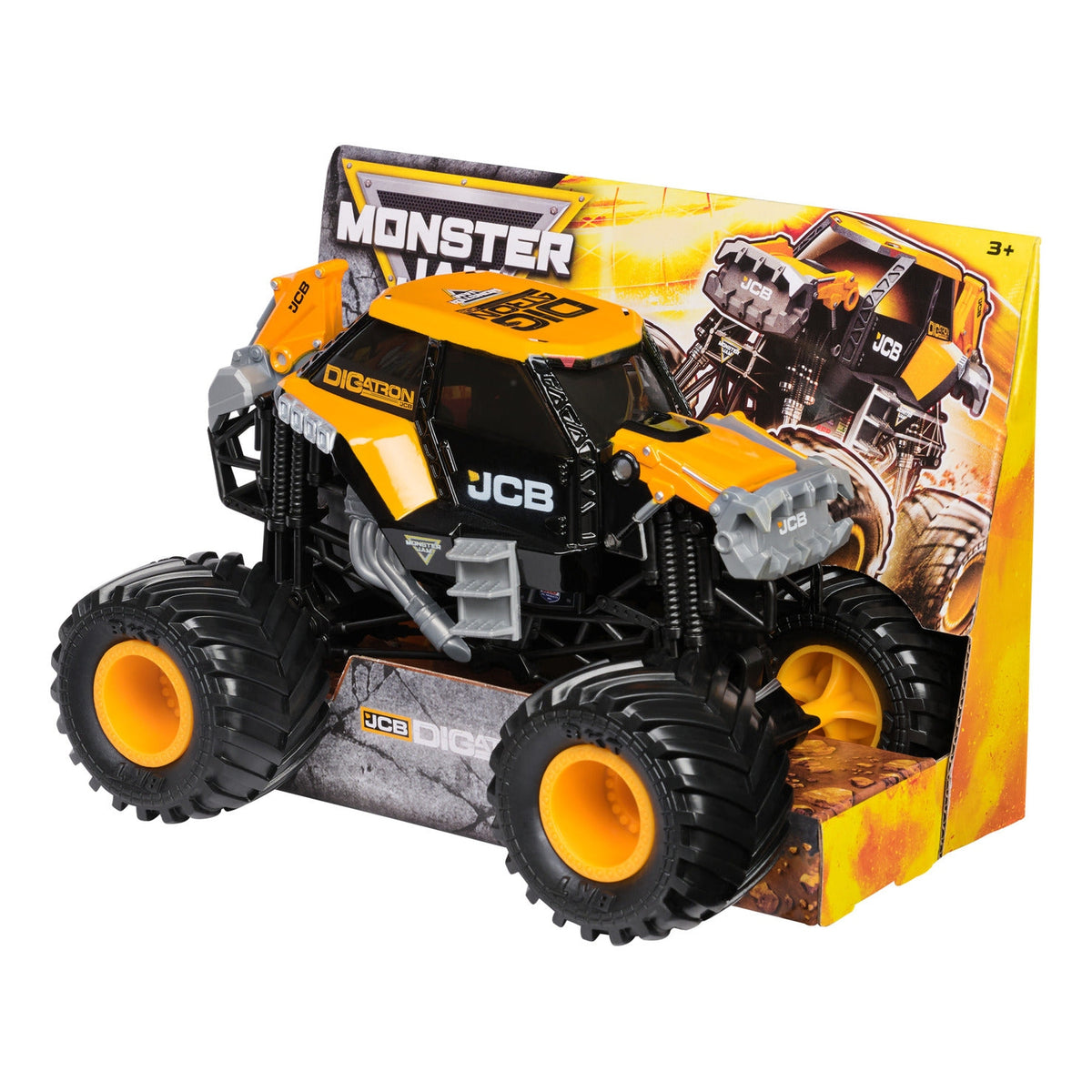 Monster Jam JCB DIGatron 1:24 Die-Cast Monster Truck