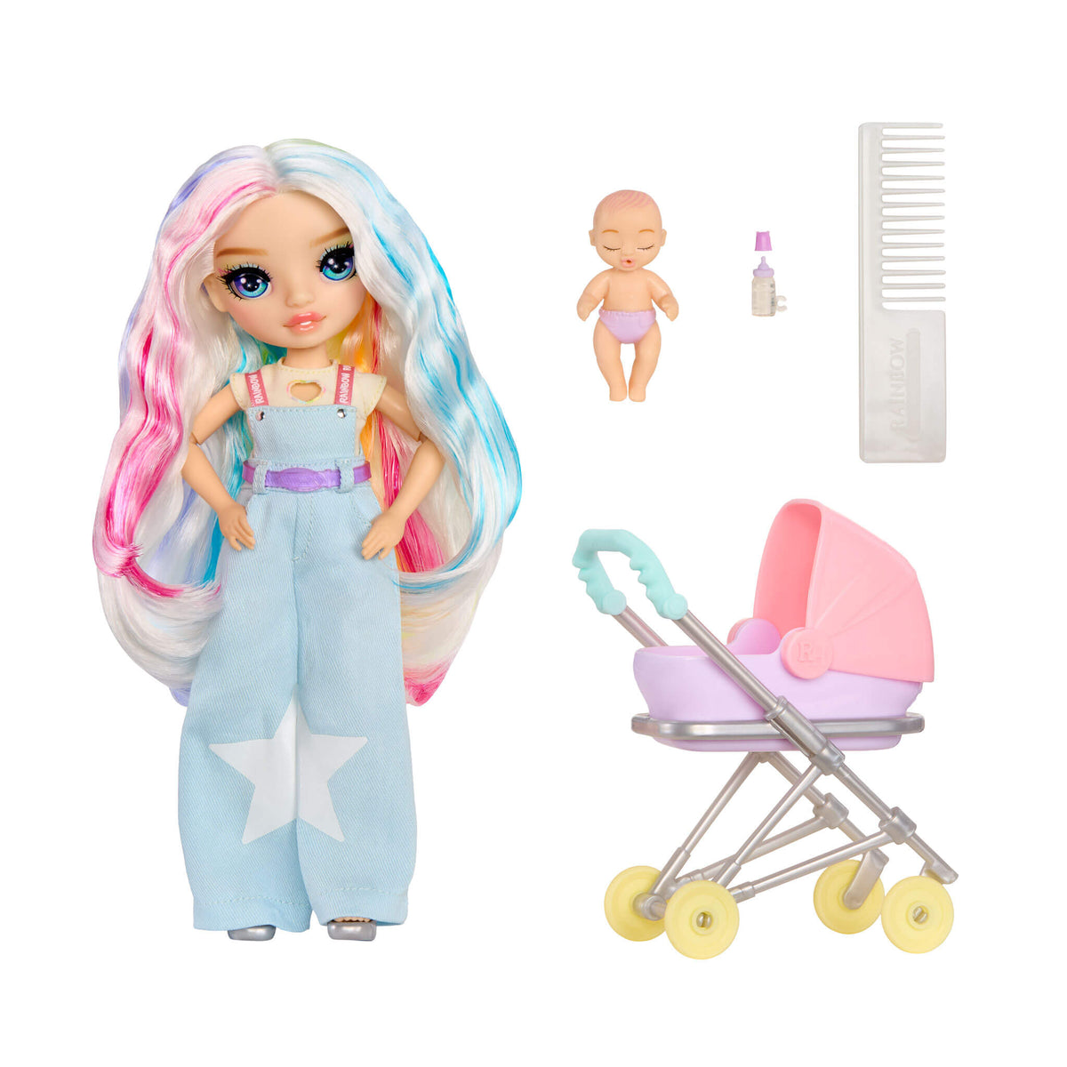 Rainbow High Jr. High Bestie Babysitters Amaya Raine Fashion Doll