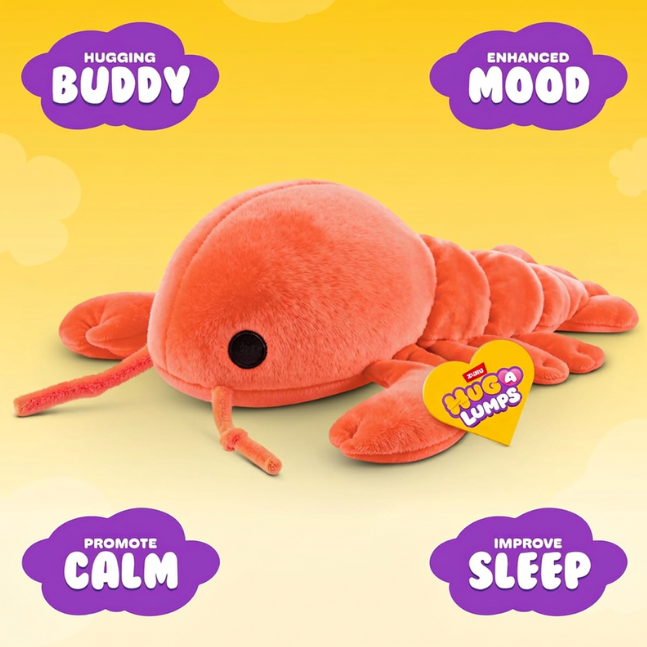 Hug A Lumps - Fuzzy Weighted Plush - Medium (1.3kg/2.8lbs) - Choose your Fuzzy Plush