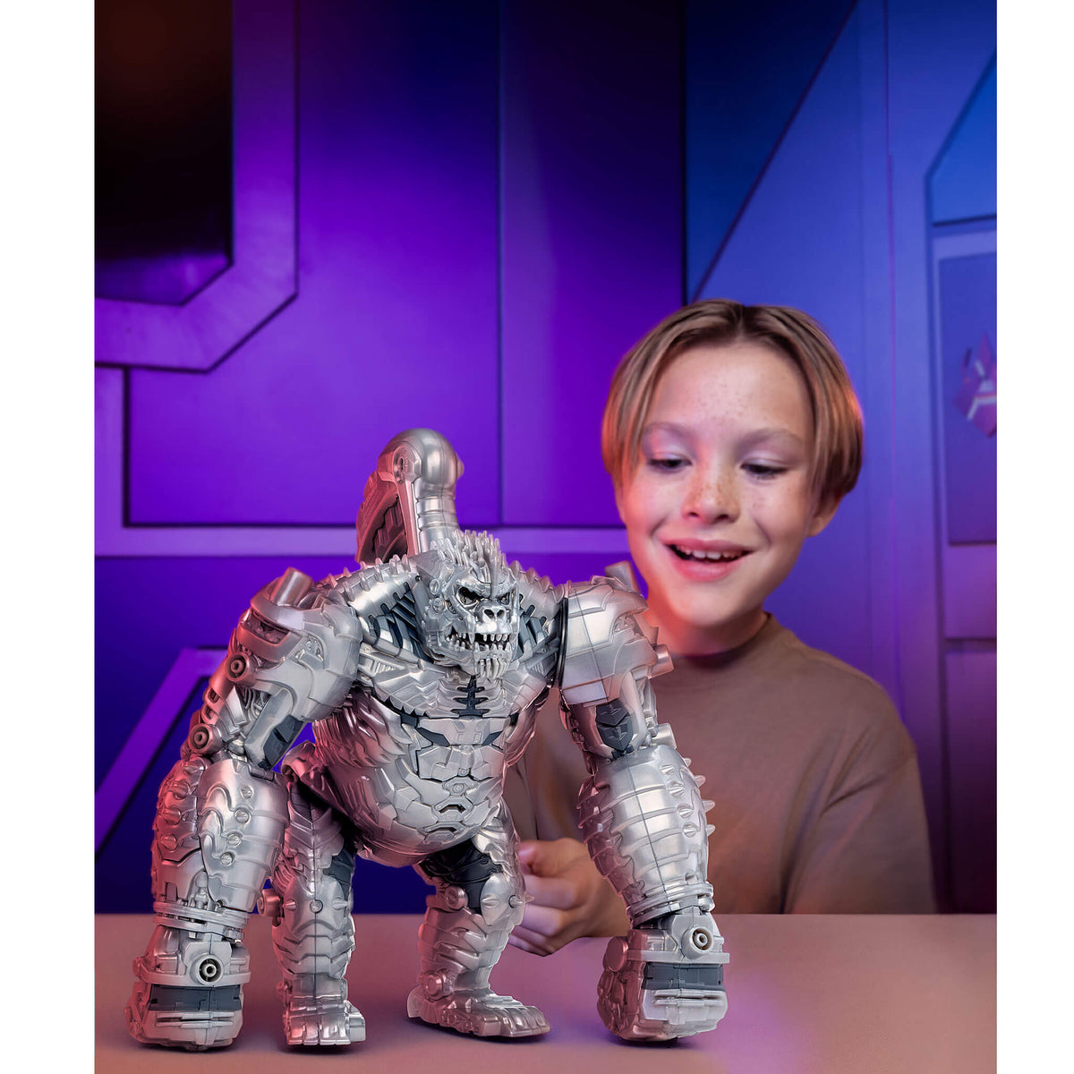 Armorsaurs King Chrome 30.5 cm Feature Villain Action Figure