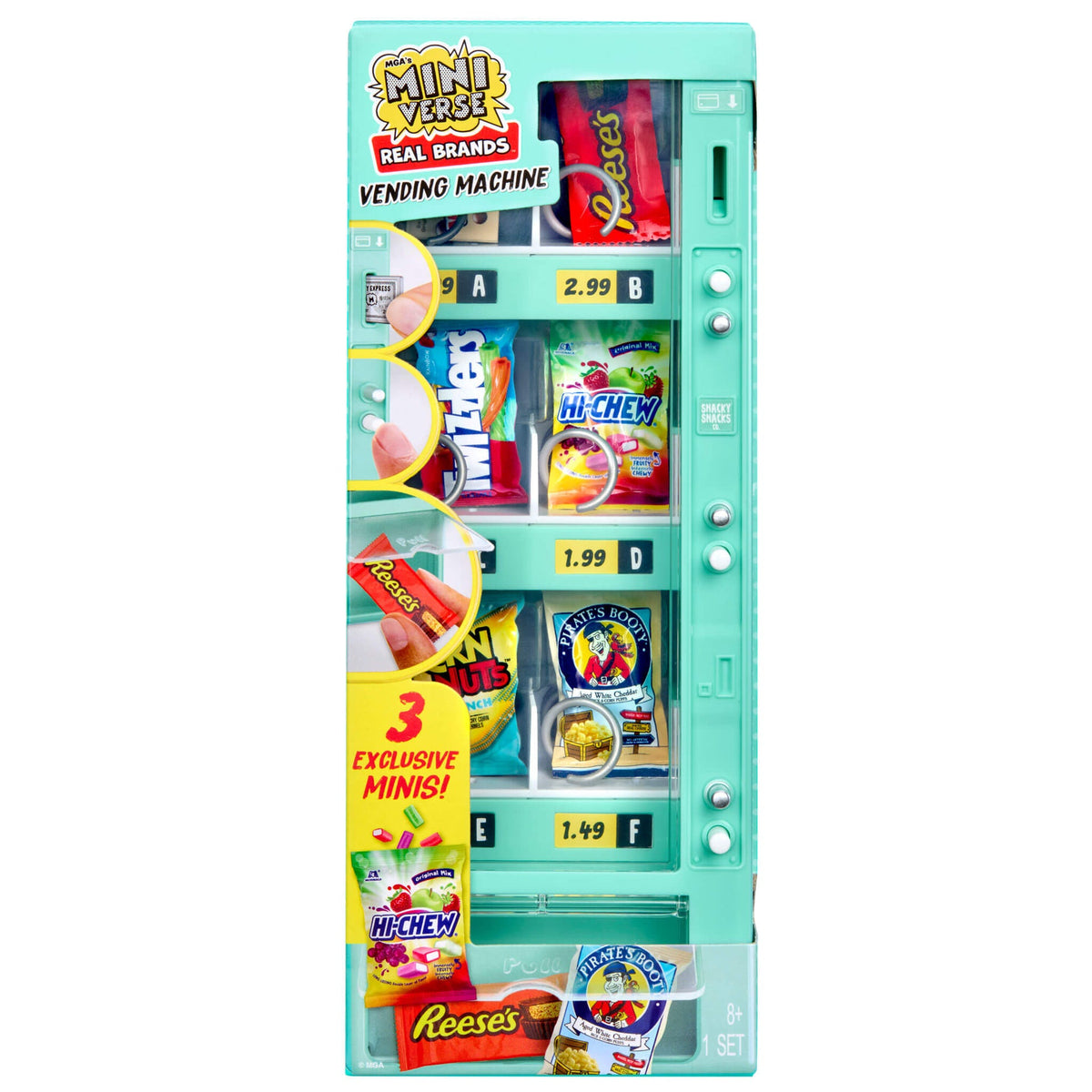 MGA's Miniverse Real Brands Vending Machine Playset