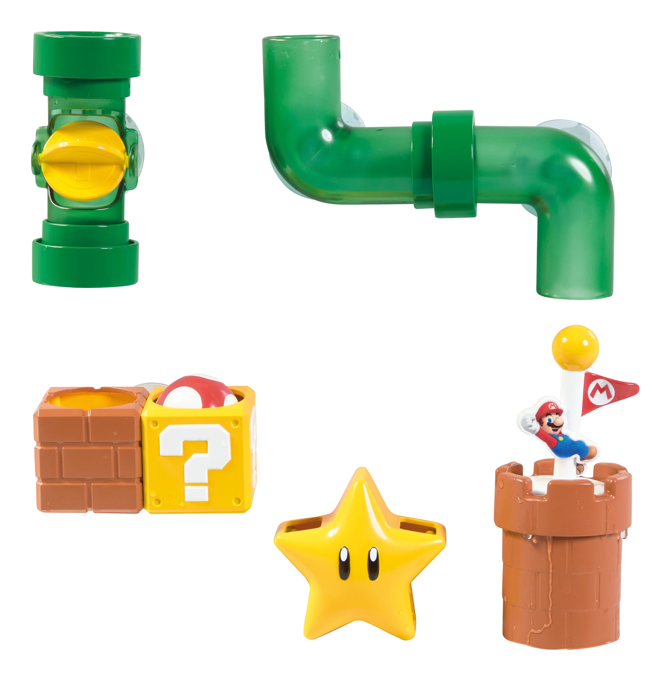 Toomies Super Mario My Mario Bath Pipes Playset