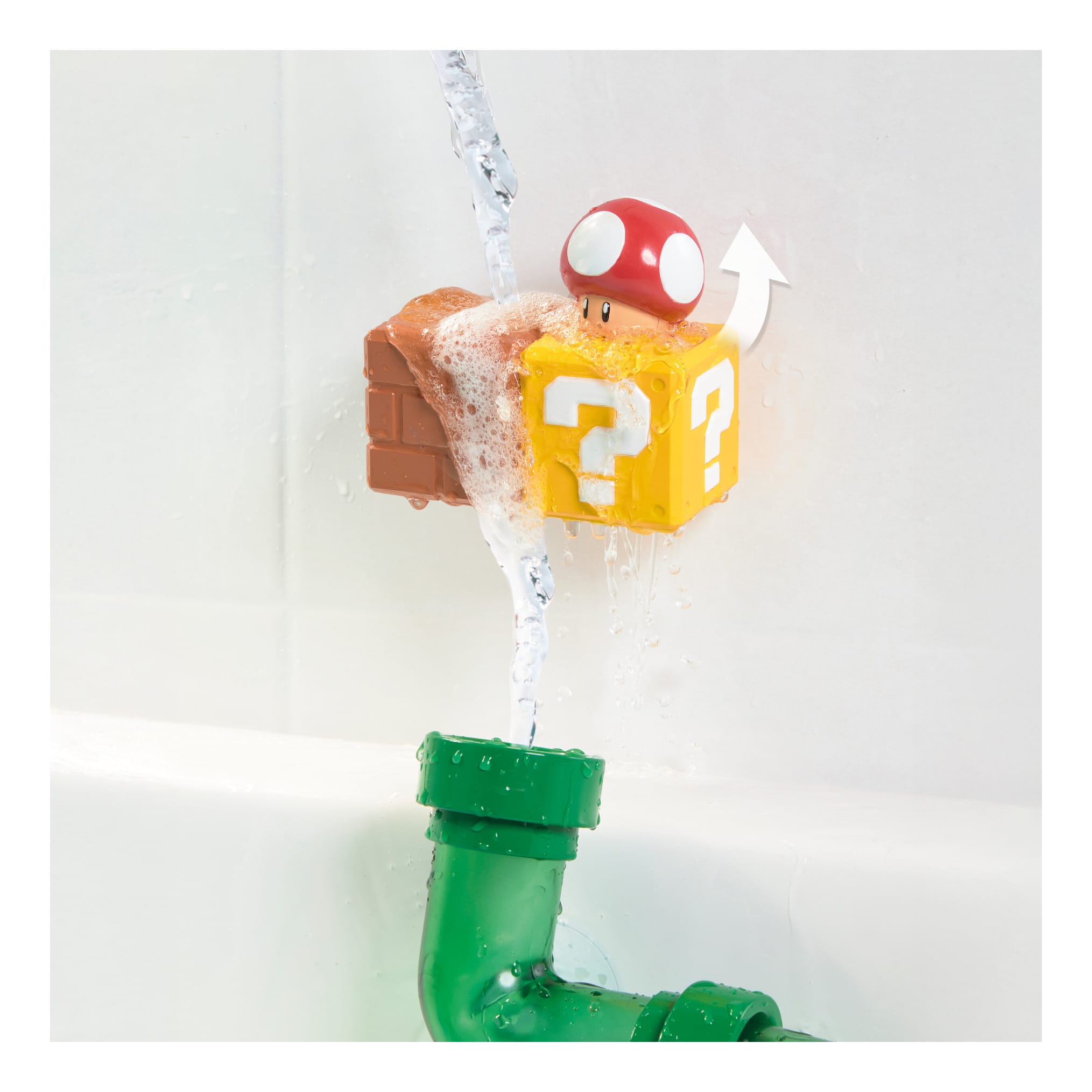Toomies Super Mario My Mario Bath Pipes Playset
