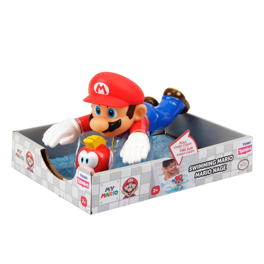 TOMY Toomies My Mario Swimming Mario Bath Toy
