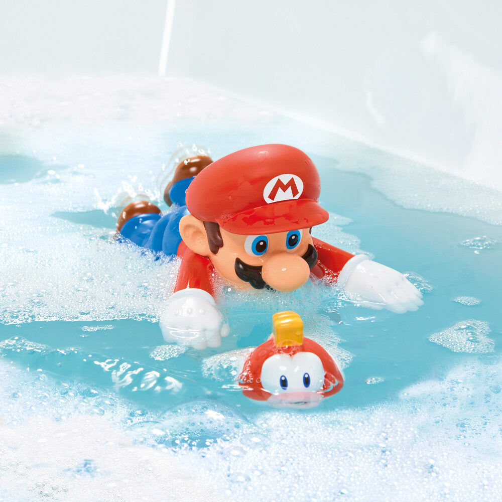 TOMY Toomies My Mario Swimming Mario Bath Toy