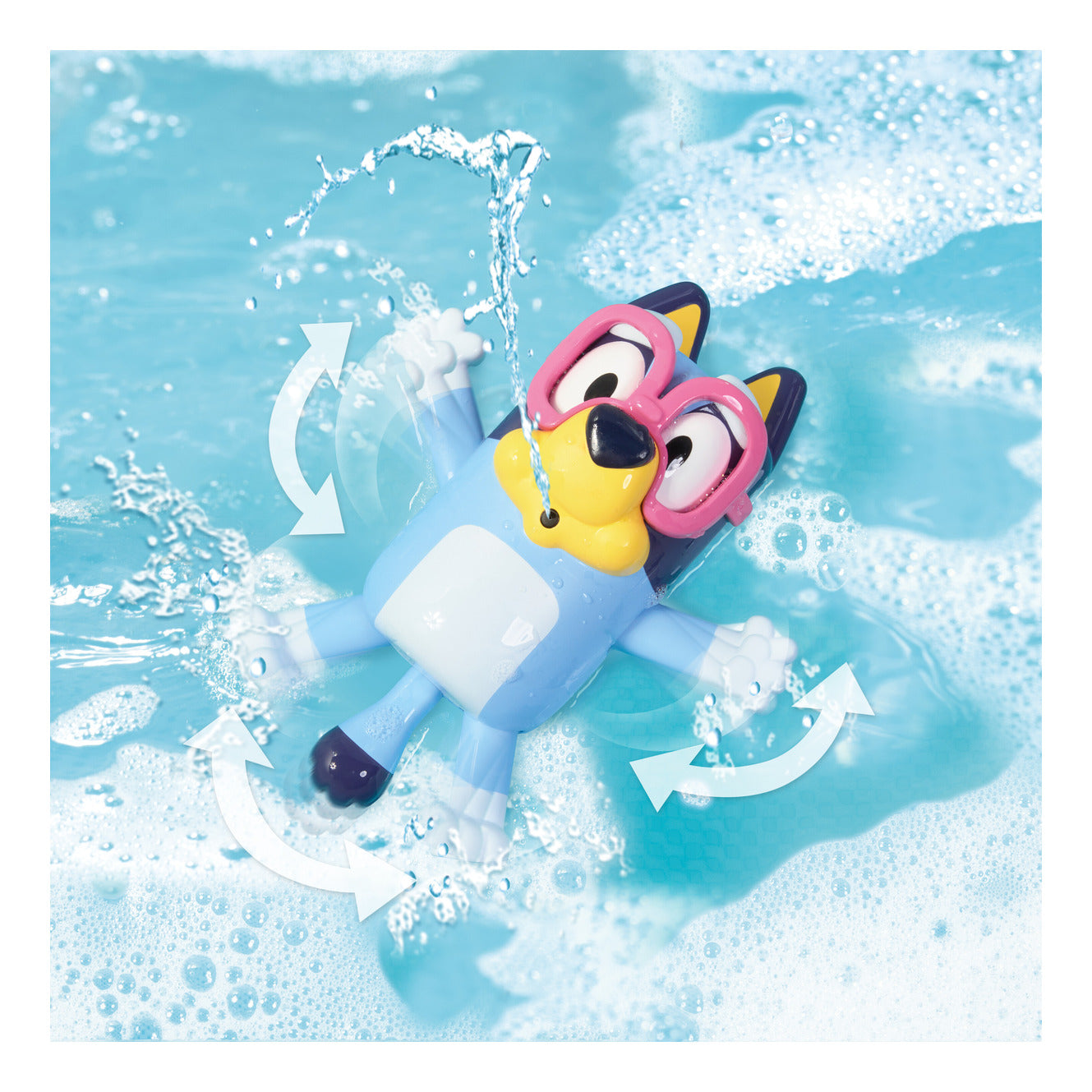 TOMY Toomies Bluey Swim School Bath Toy