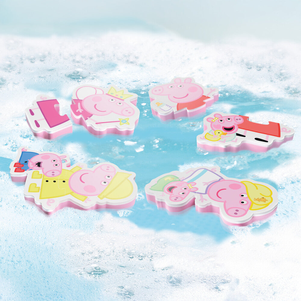 TOMY Toomies Peppa Pig and Siblings Bath Puzzle