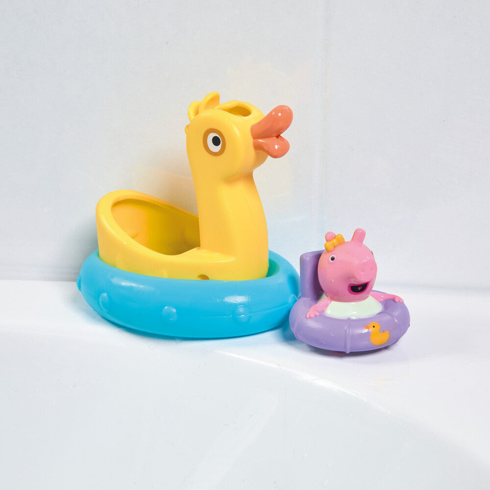 Toomies Peppa Pig Duck & Evie Bath Float