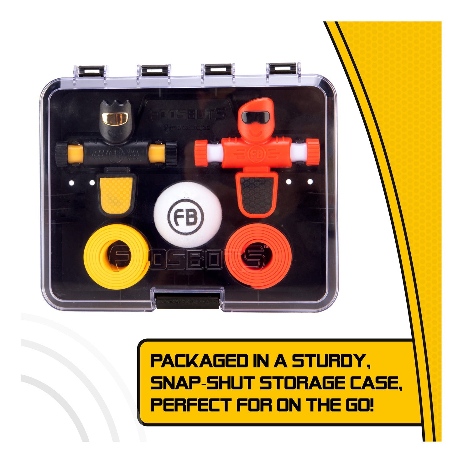 Fat Brain Toys Foosbots 2 Pack Tabletop Football Game