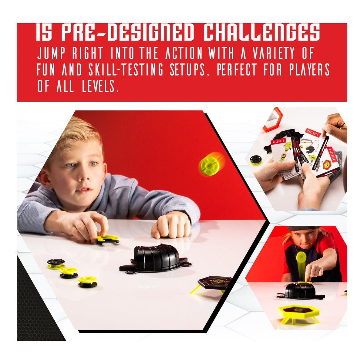 Fat Brain Toys Magshuto Stunt Park Magnetic Trick Shot Set
