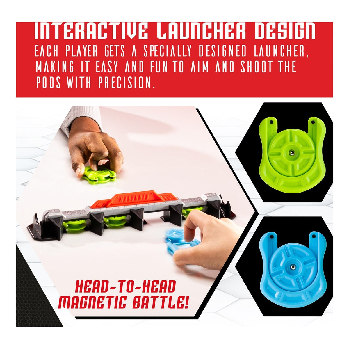 TOMY Magshuto Knockout Rail Magnetic Skill Game