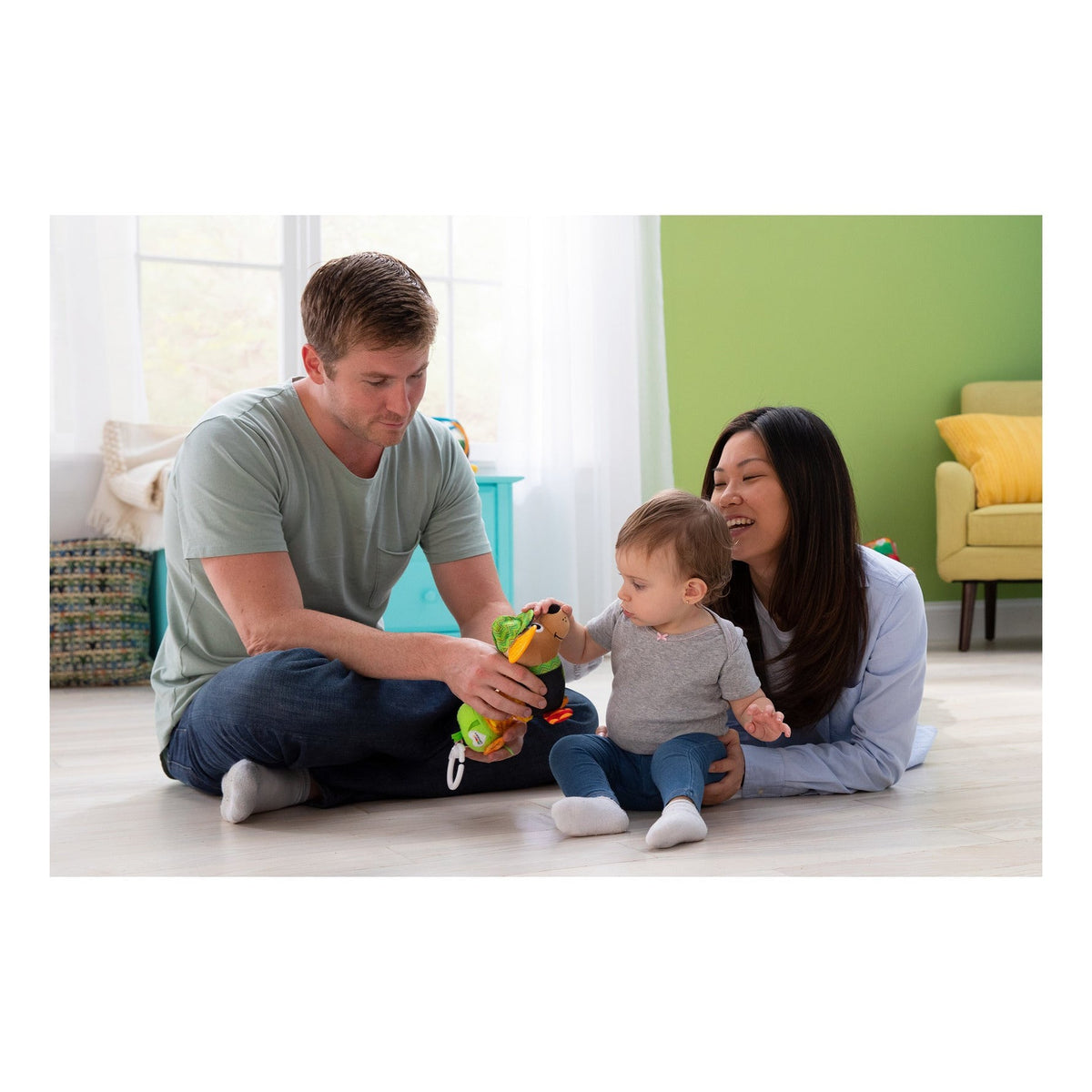 Lamaze John Deere Corn E Dogg Clip & Go Baby Toy