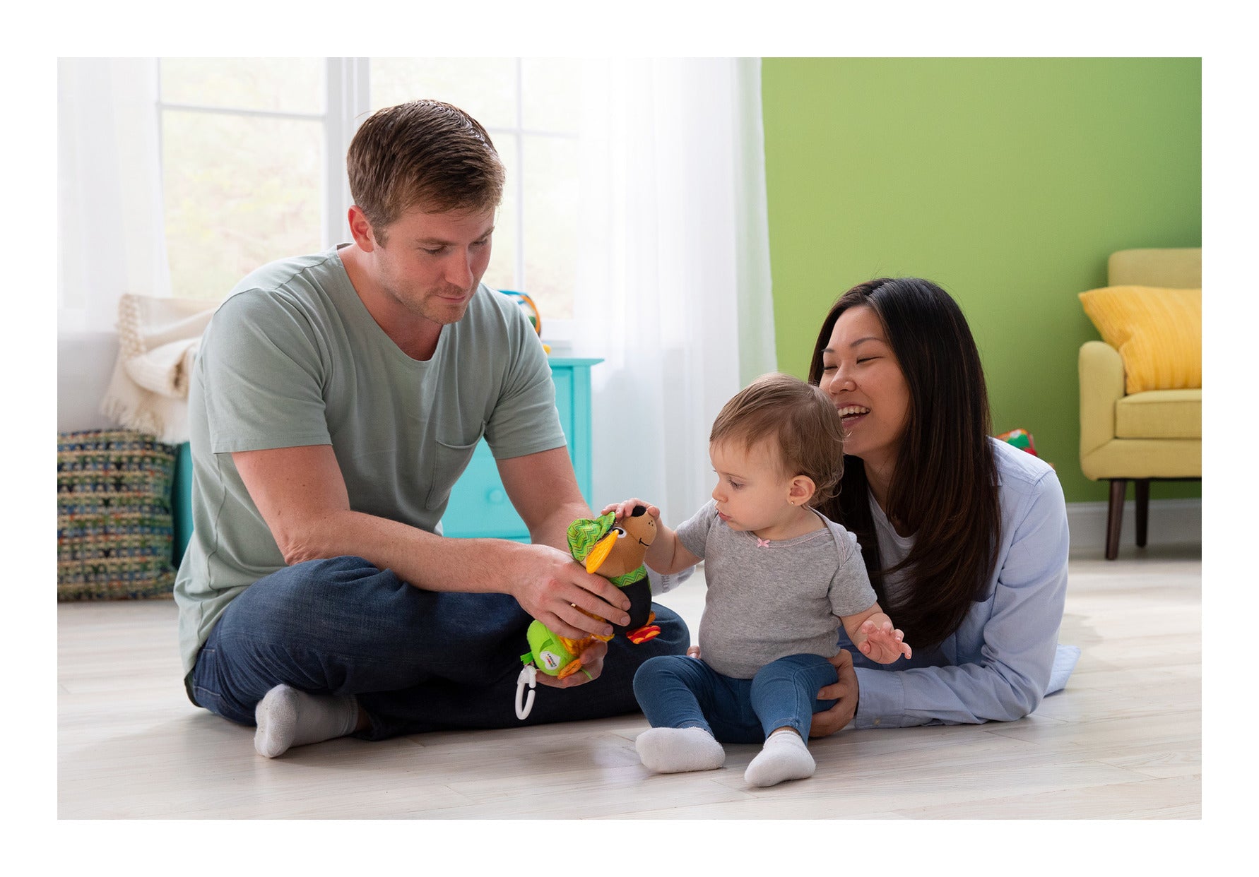 Lamaze John Deere Corn E Dogg Clip & Go Baby Toy