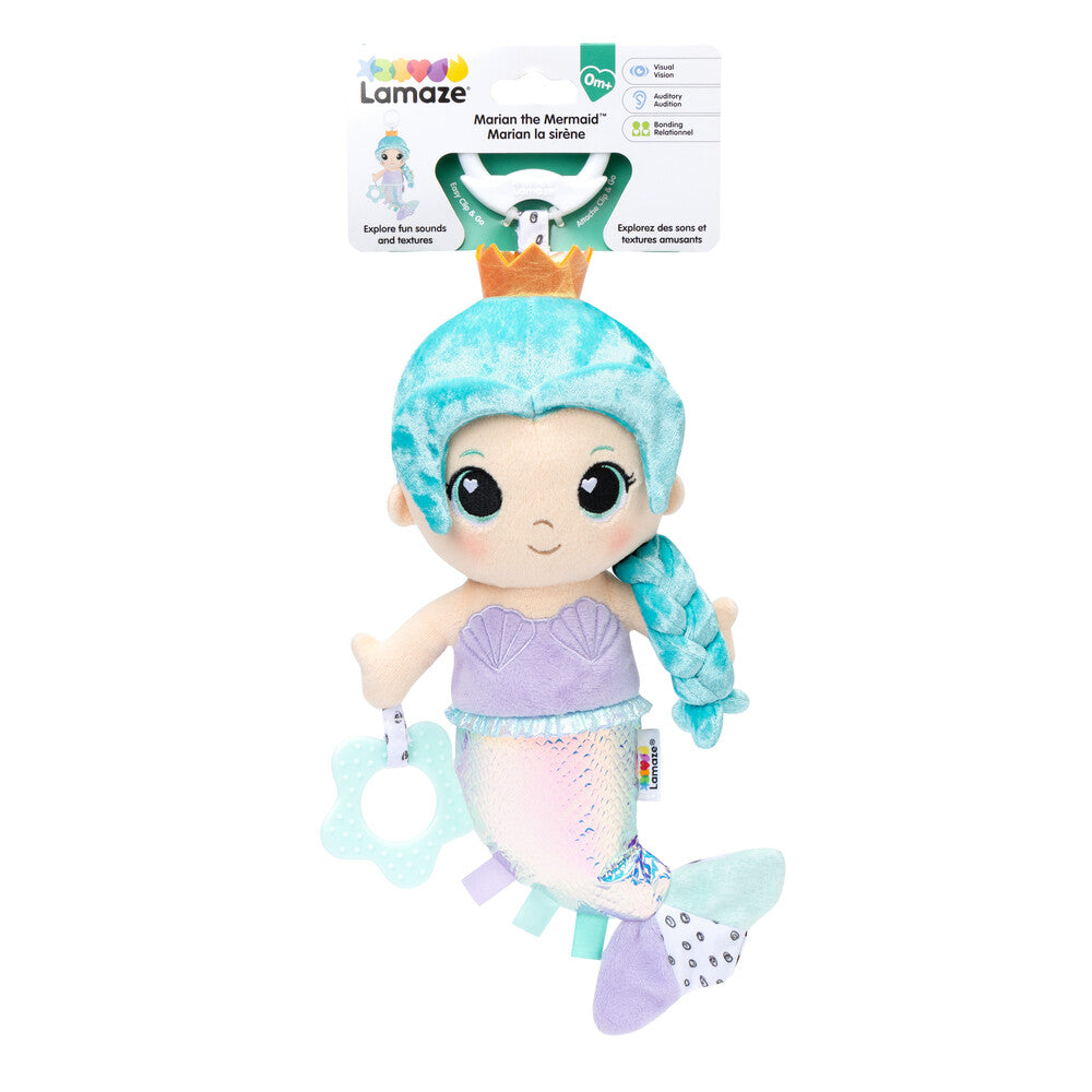 Lamaze Marian the Mermaid Clip & Go Baby Activity Toy