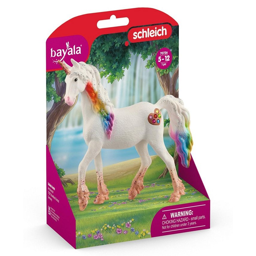 Schleich BAYALA Rainbow Love Unicorn Mare Toy Figure