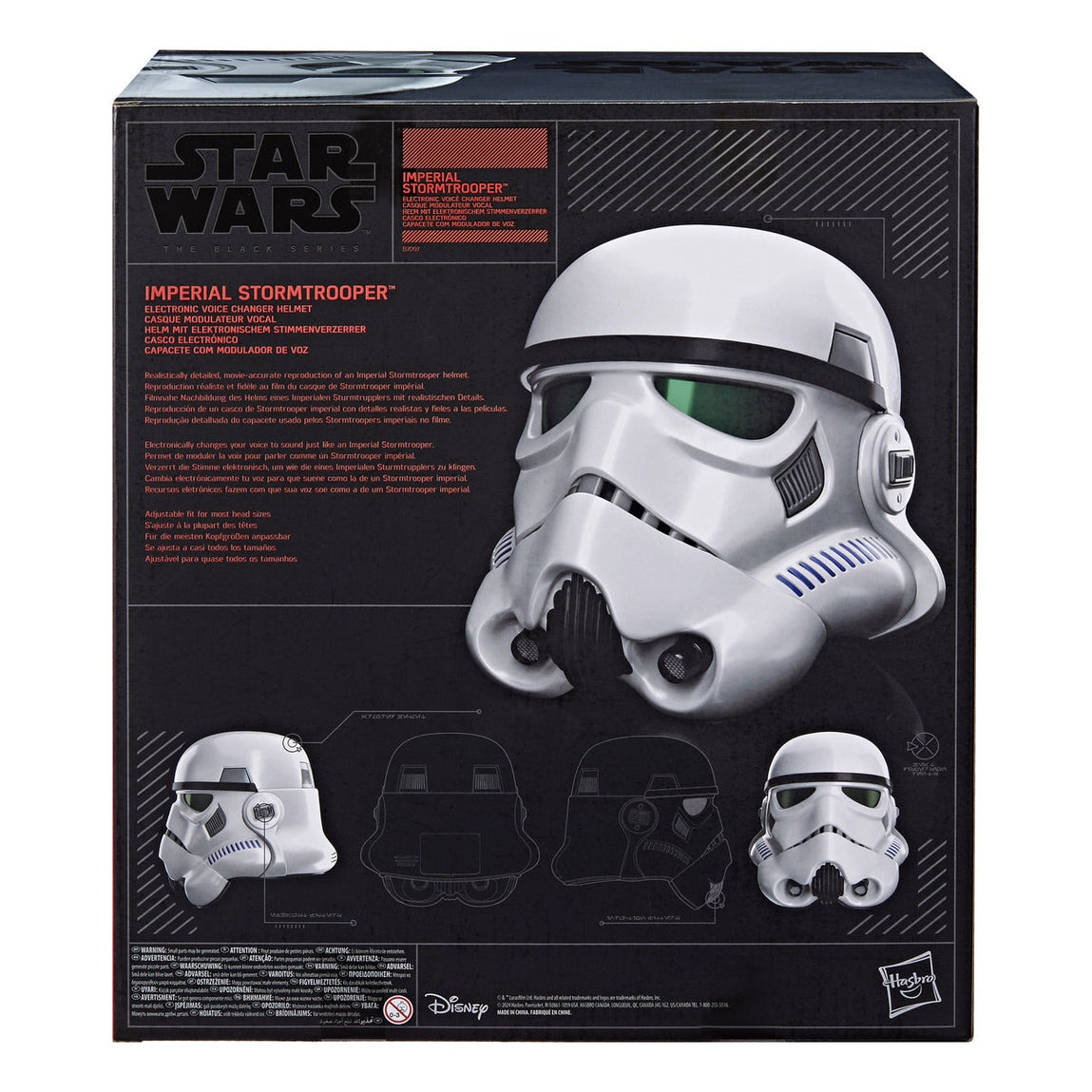 Star Wars The Black Series Rogue One Imperial Stormtrooper Electronic Voice-Changer Helmet