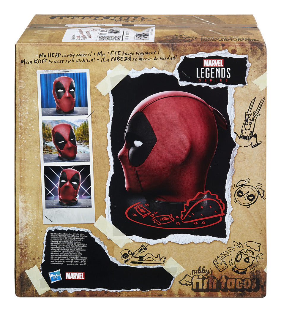 Marvel Legends Deadpool Premium Interactive Talking Head