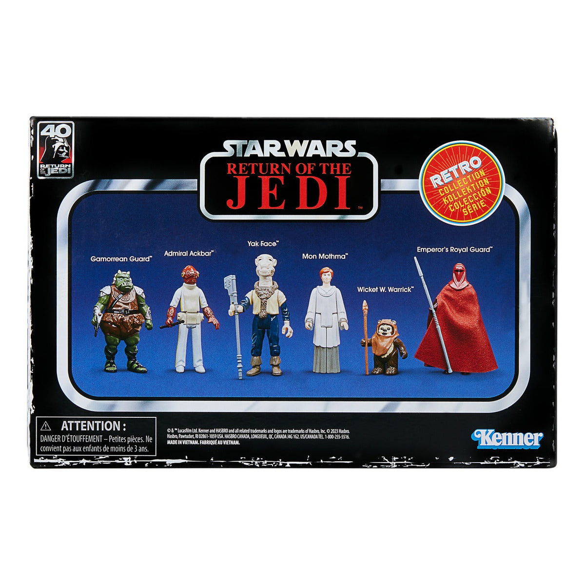 Hasbro Star Wars Retro Collection Return of the Jedi Multipack – 6 Figures