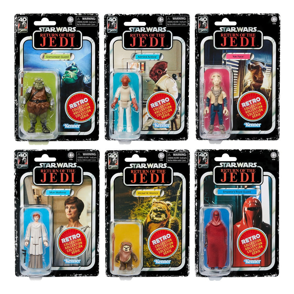 Hasbro Star Wars Retro Collection Return of the Jedi Multipack – 6 Figures