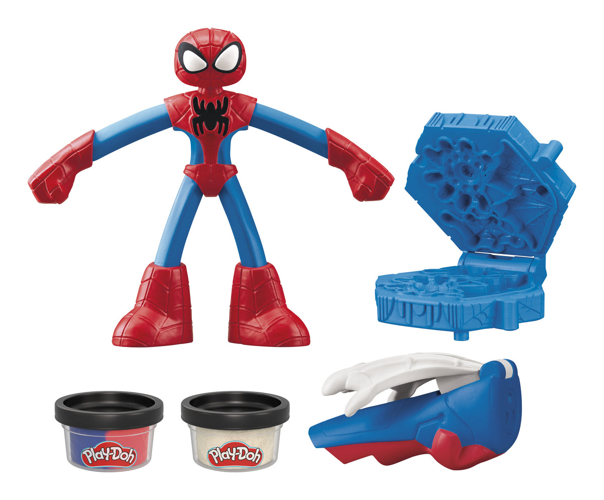 * Play-Doh Spiderman Thwip Squisher