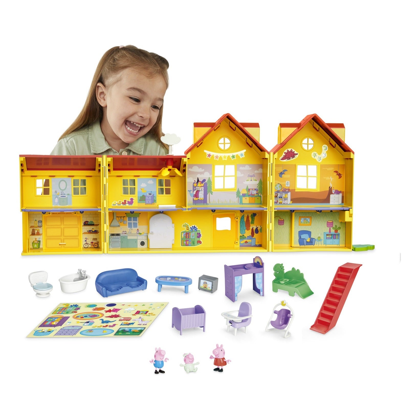 Peppa Pig Peppa's Big Family House Playset